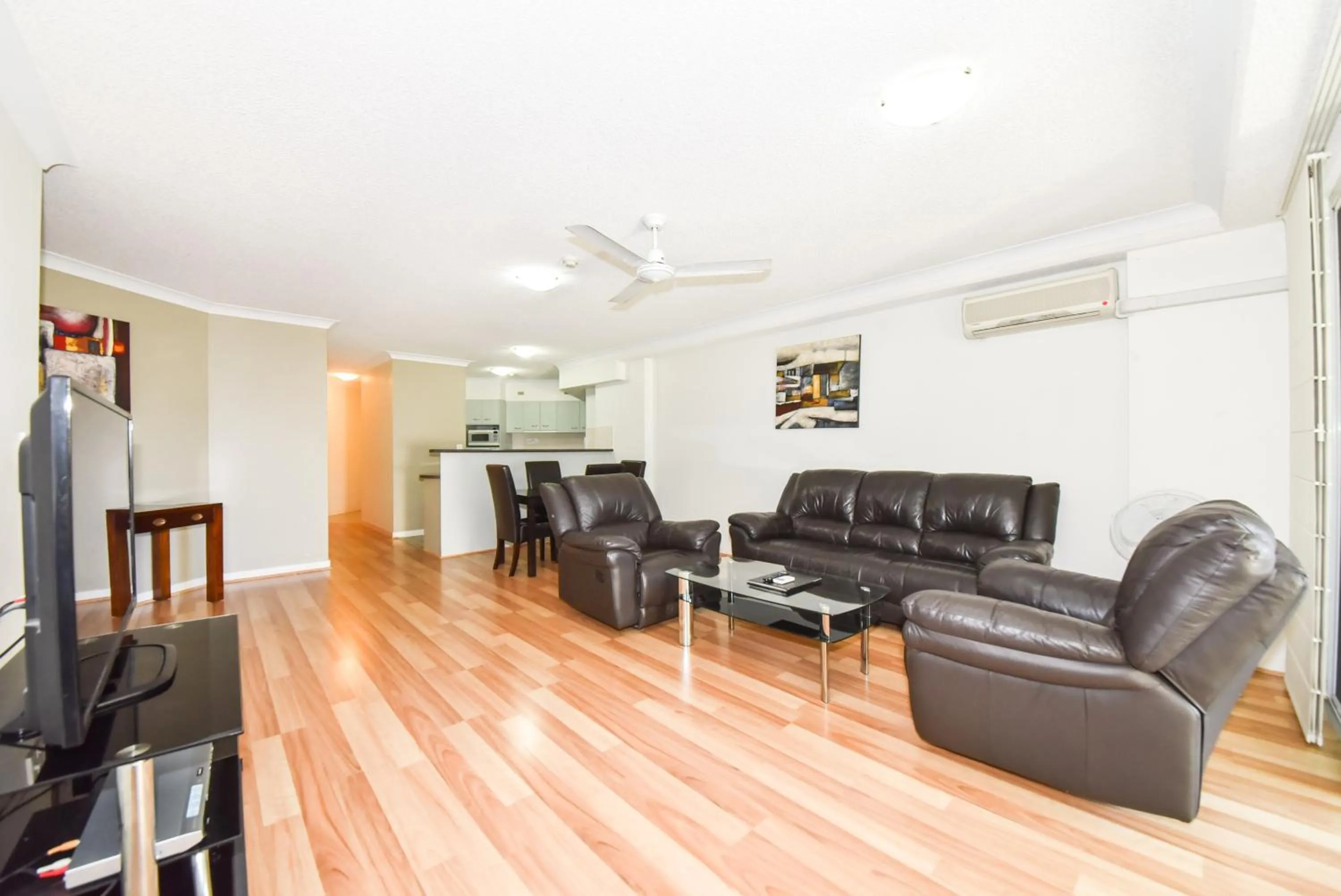 Living room in Founda Gardens Apartments