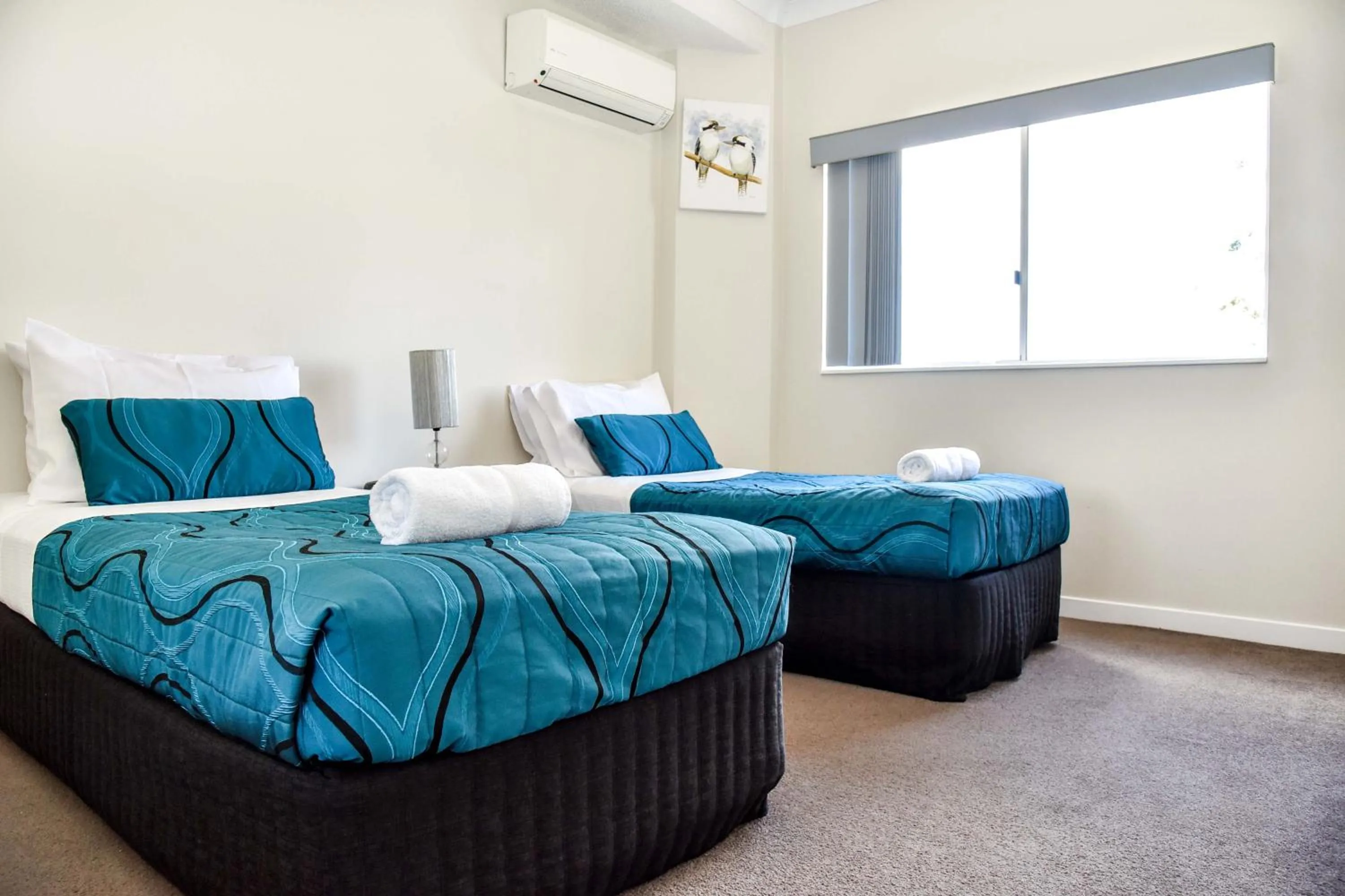 Bed in Founda Gardens Apartments