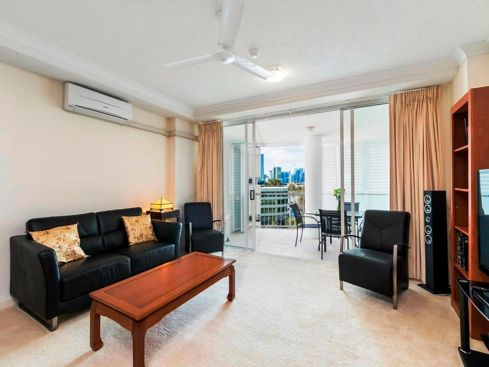 Living room in Founda Gardens Apartments