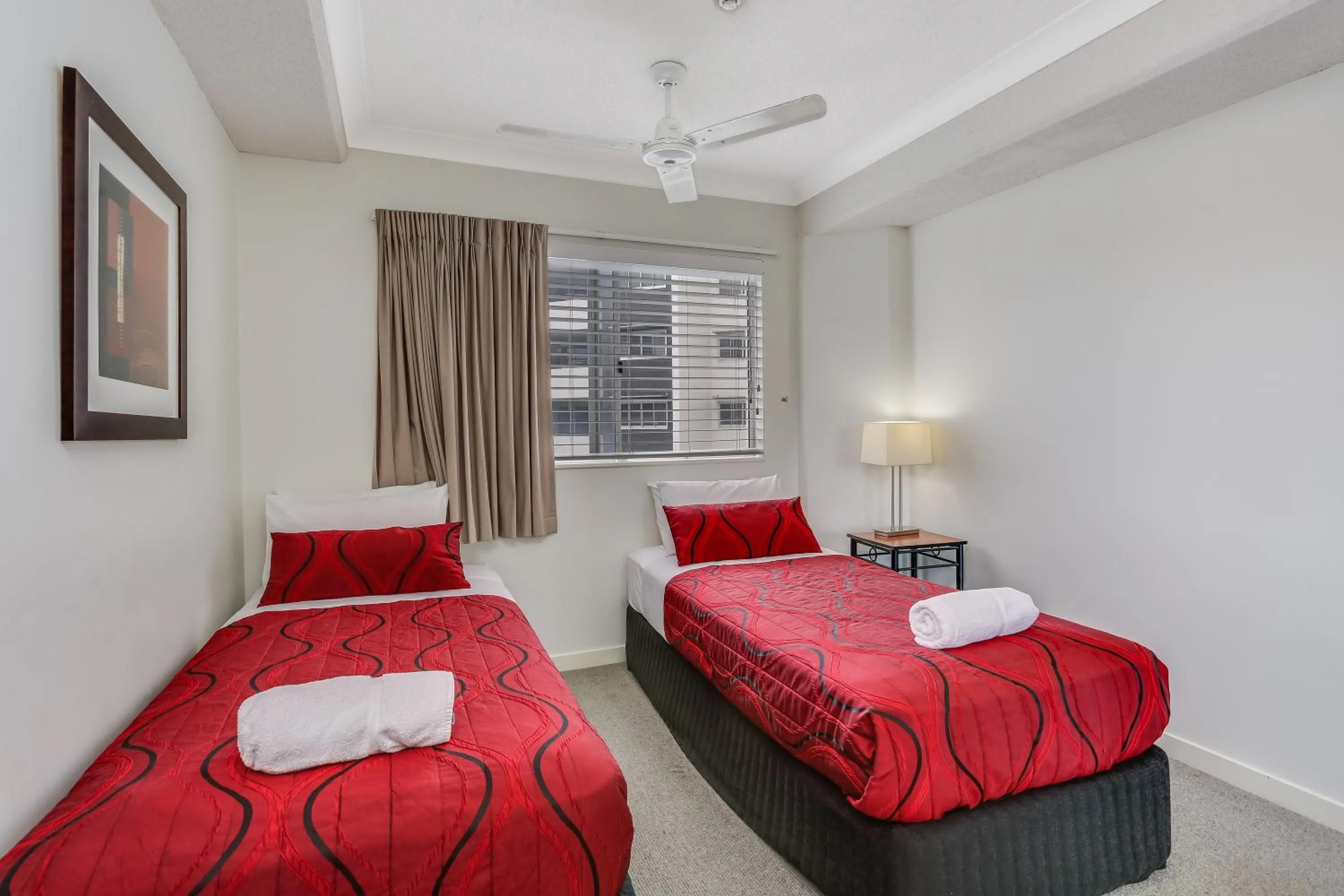 Bed in Founda Gardens Apartments