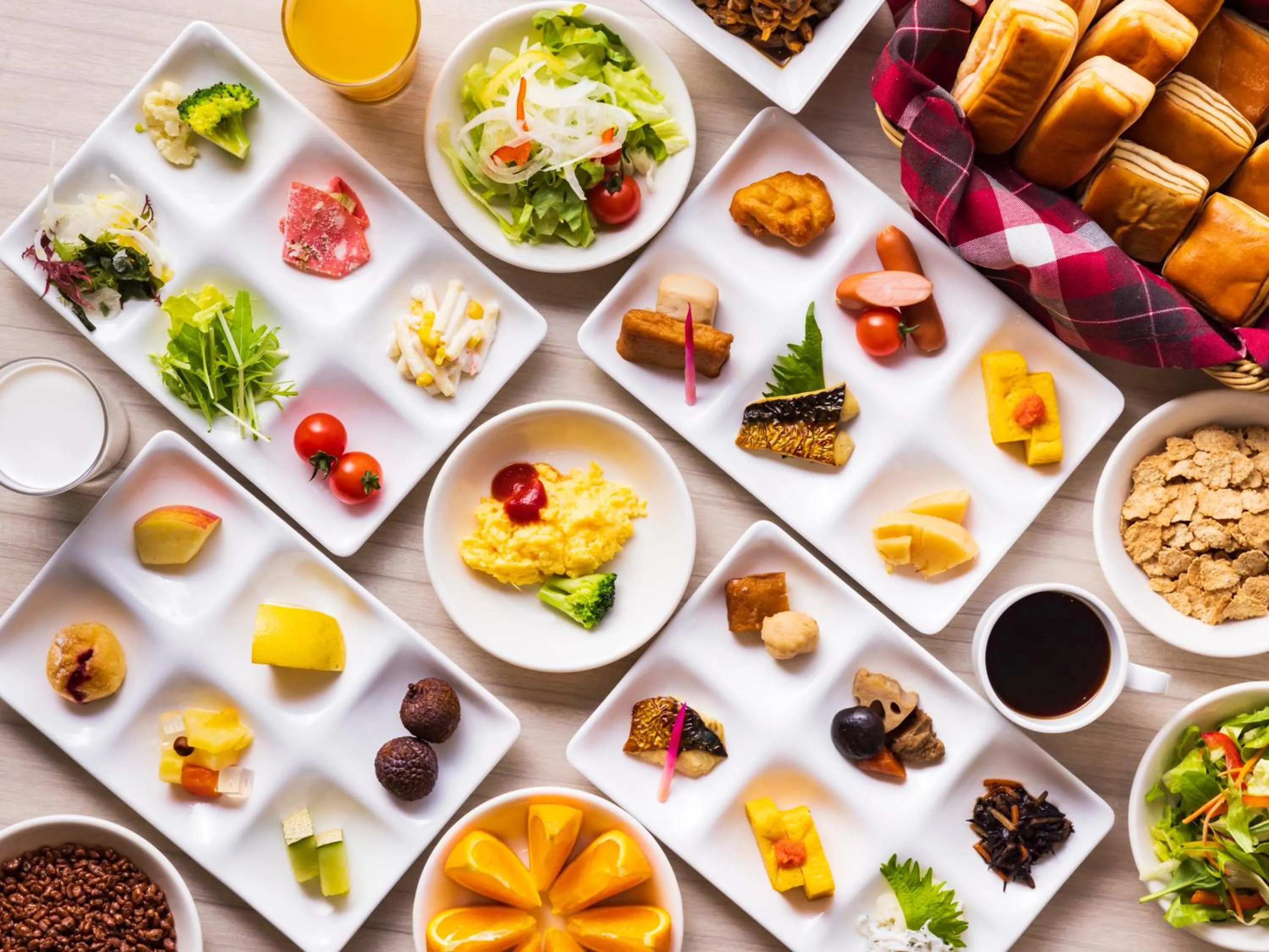 Breakfast in Hotel Green Plaza Hamanako