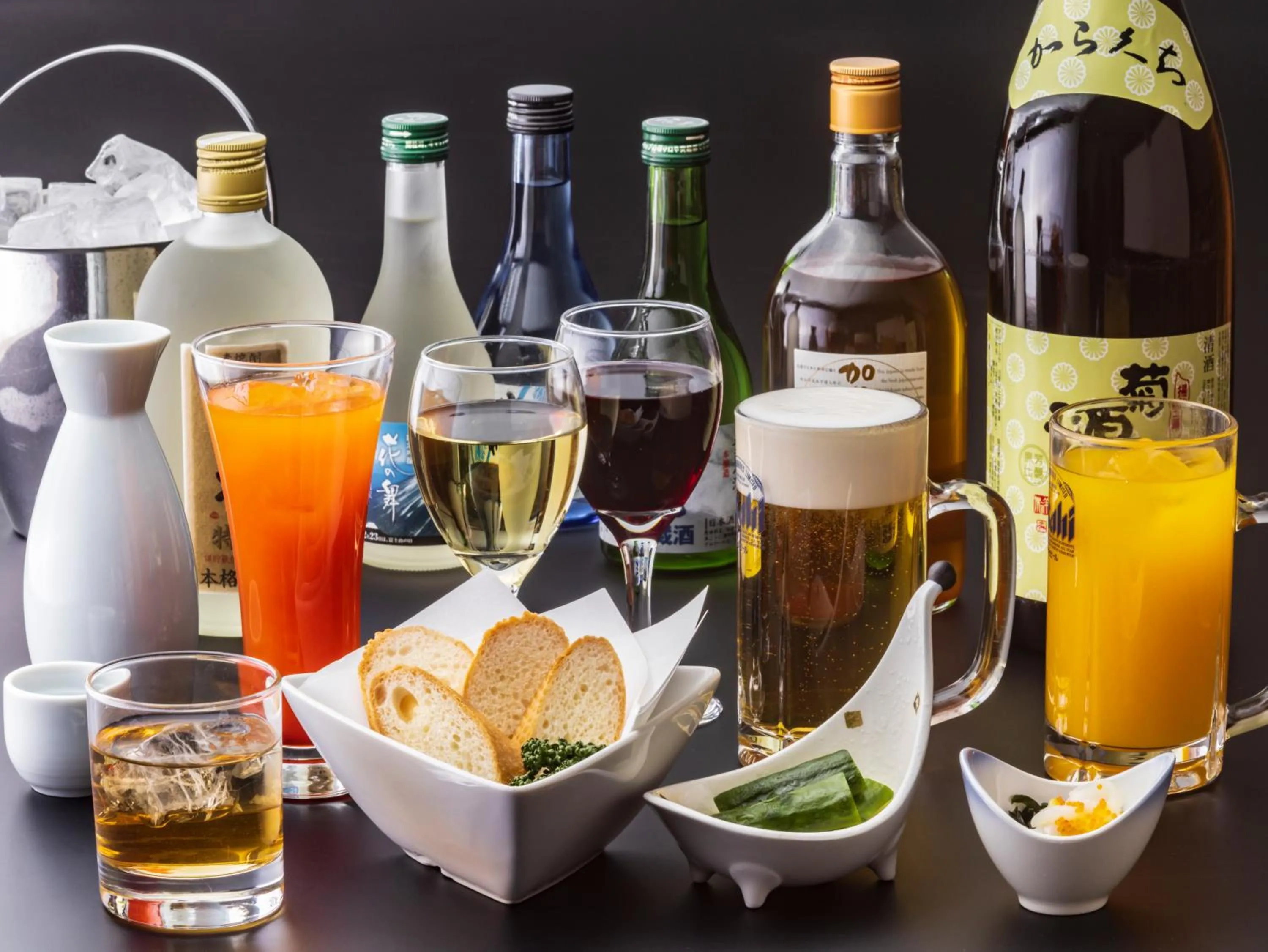 Alcoholic drinks in Hotel Green Plaza Hamanako