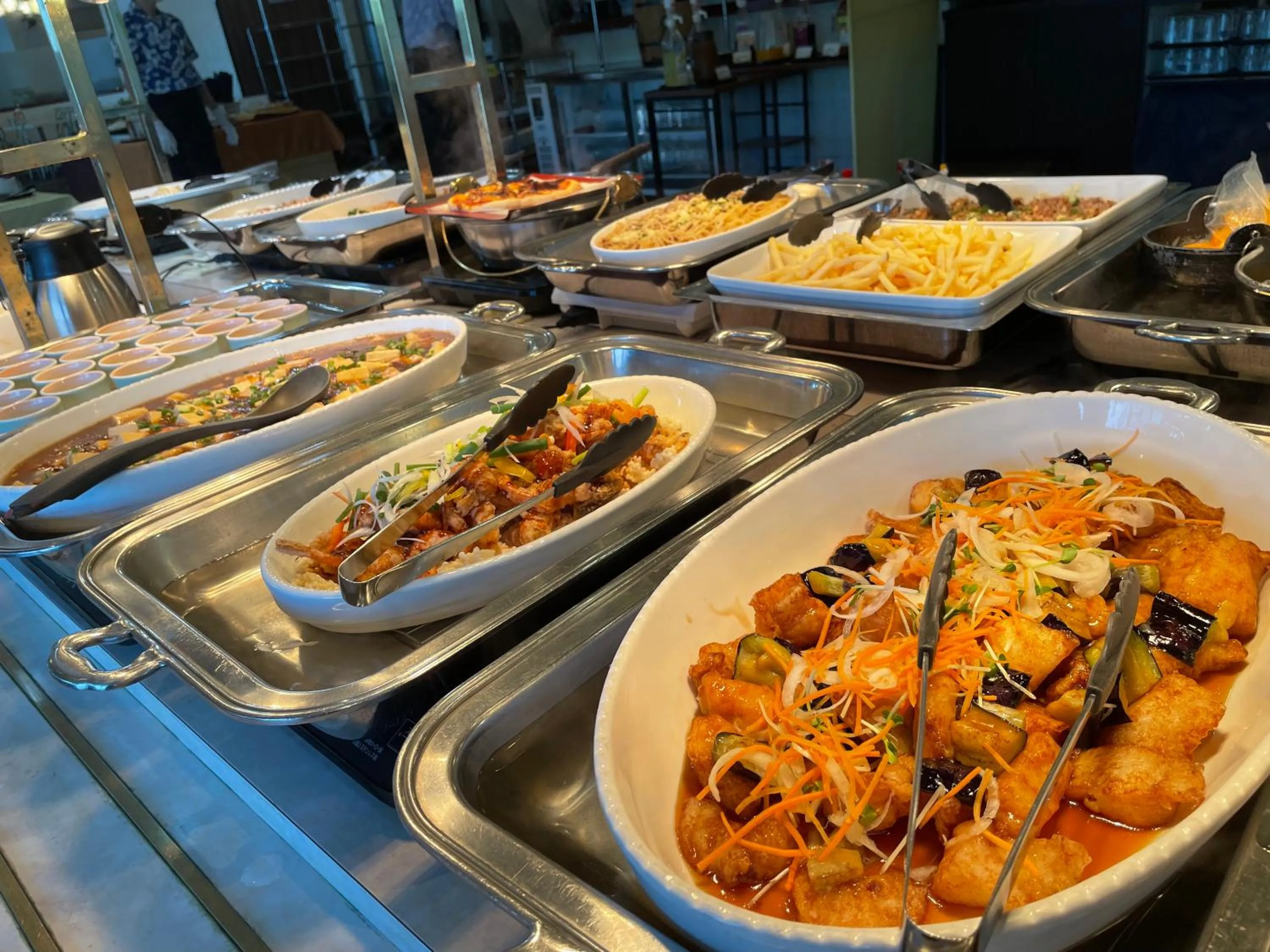 Dinner in Hotel Green Plaza Hamanako