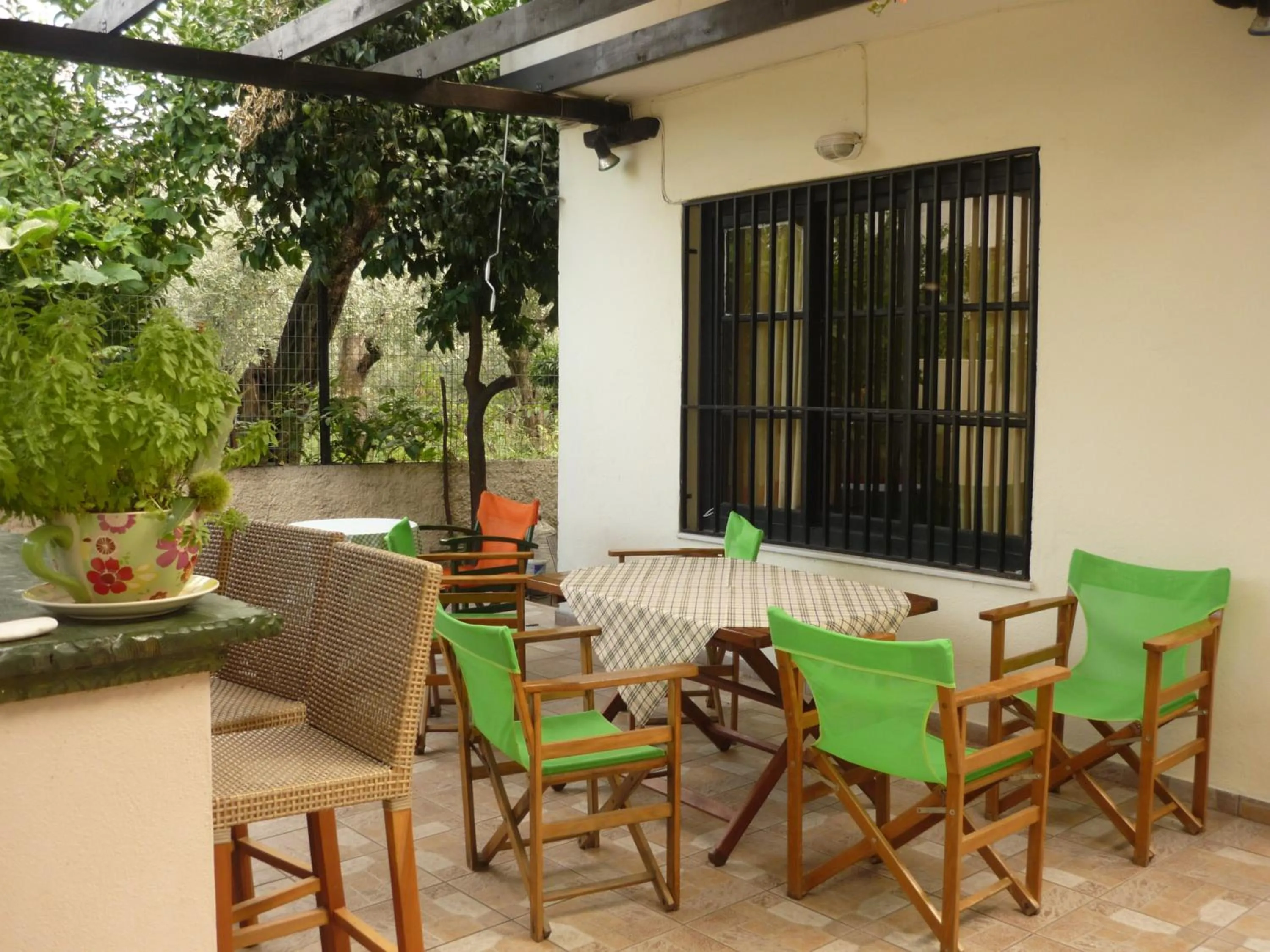 Patio in Hotel Votsala