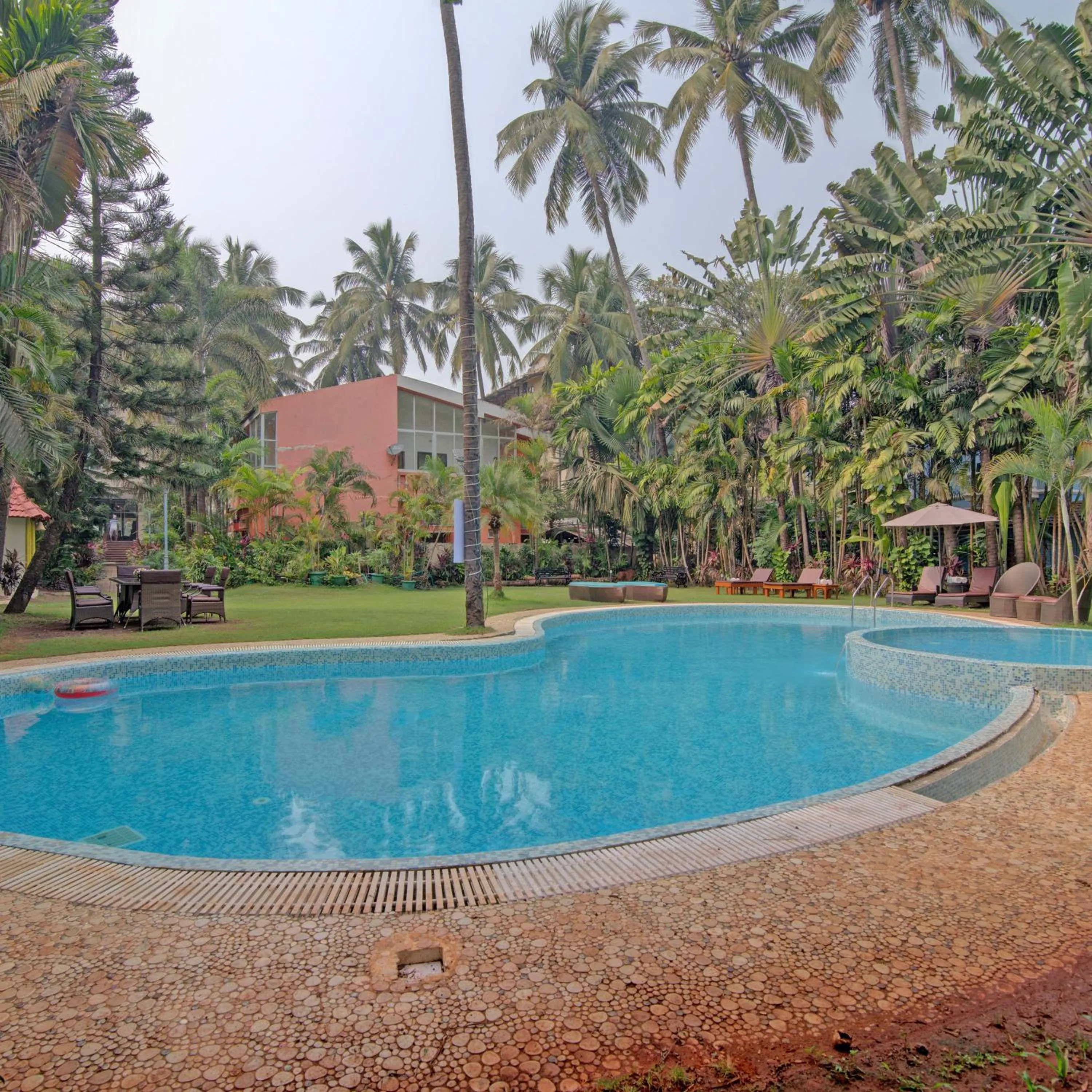Pool view in Godwin Candolim,Goa