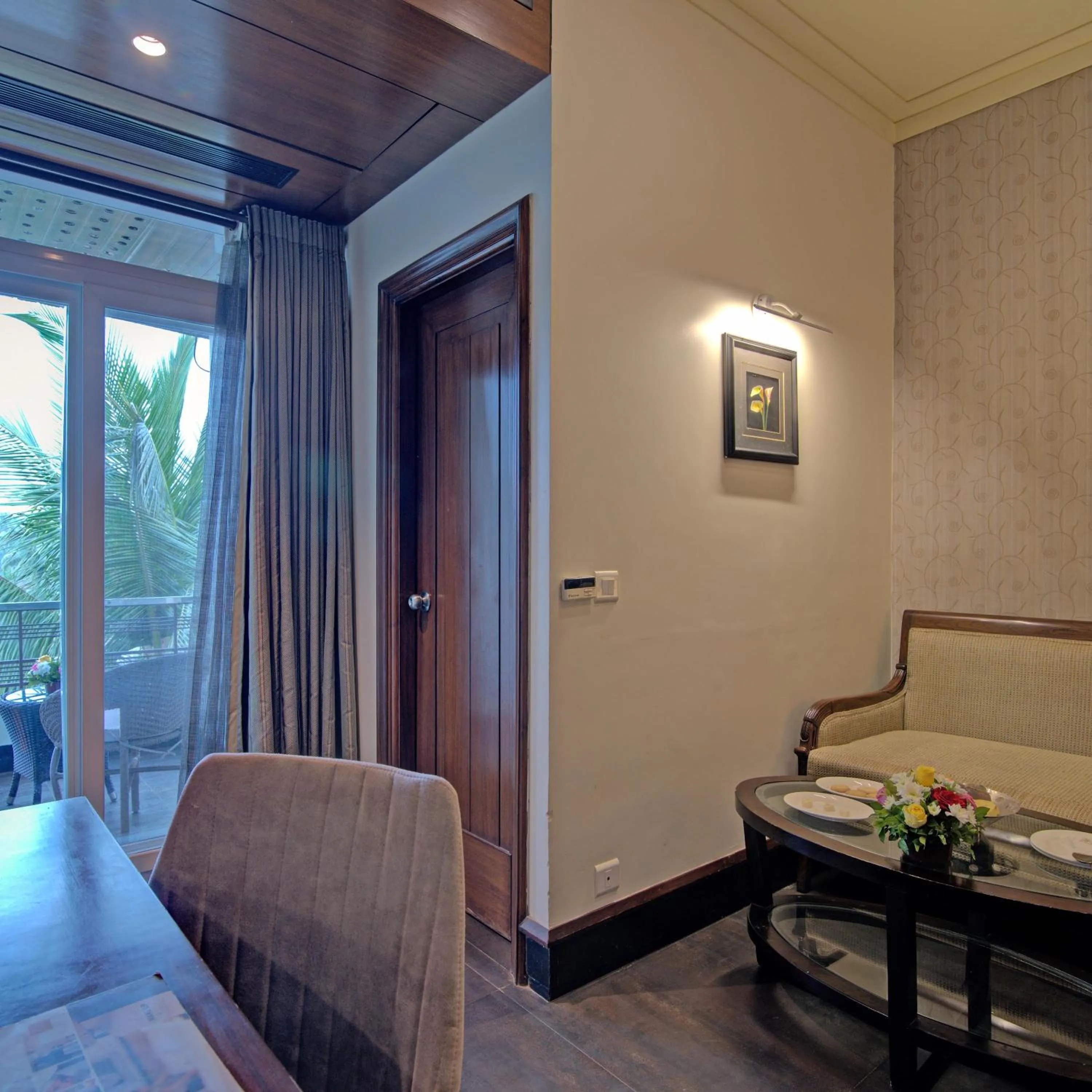 Seating area in Godwin Candolim,Goa