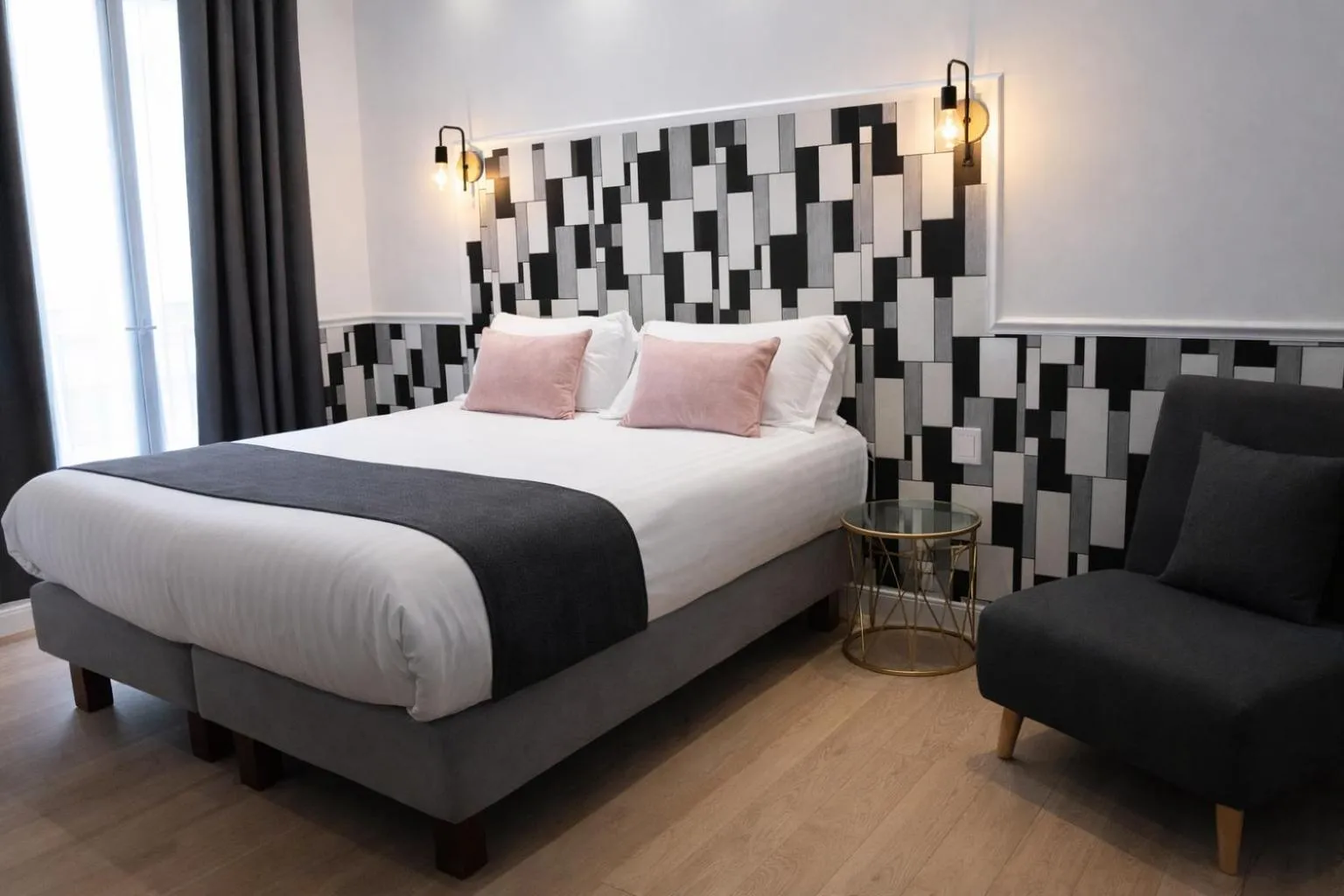 Bedroom, Bed in Hôtel Tilde