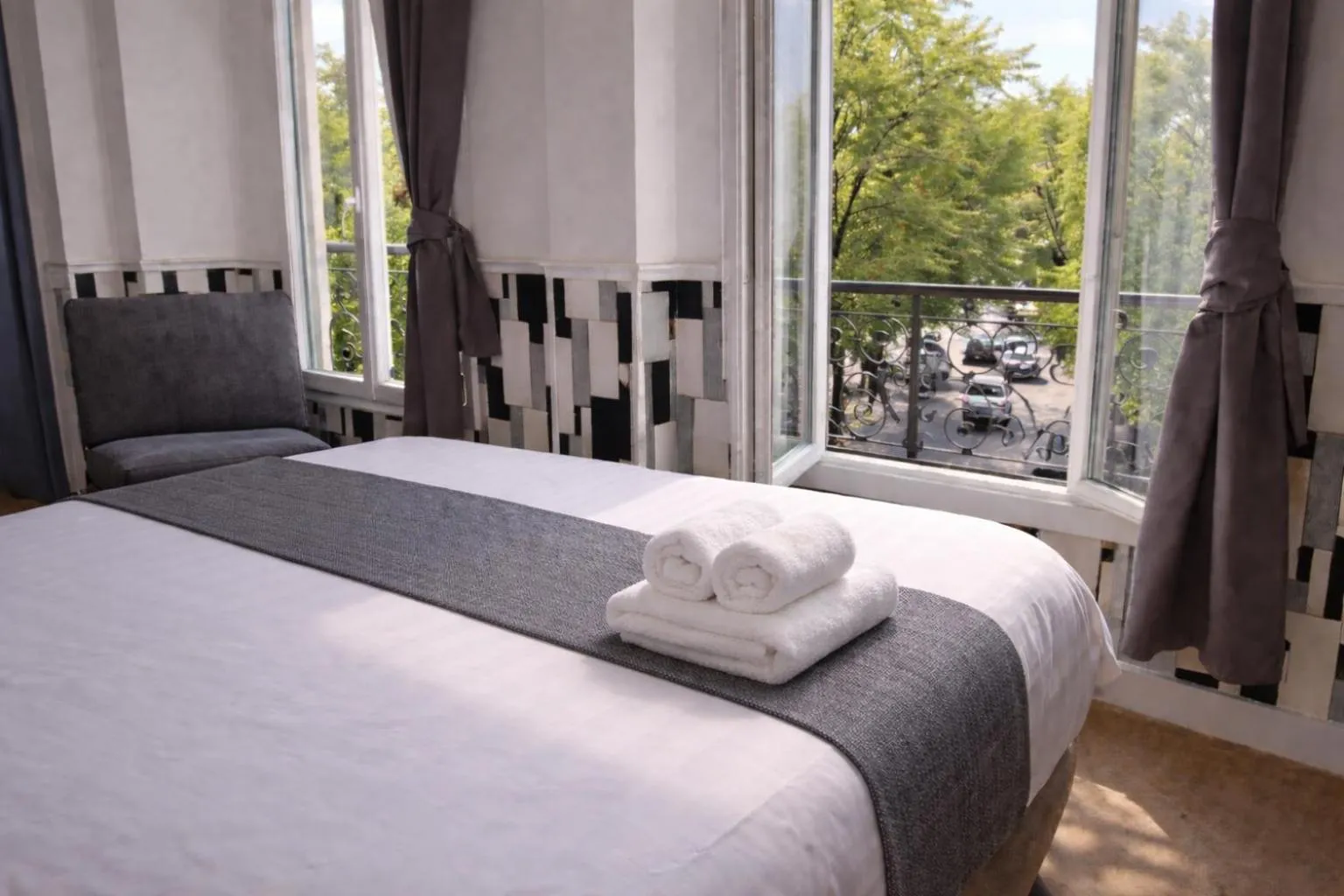 Bedroom, Bed in Hôtel Tilde