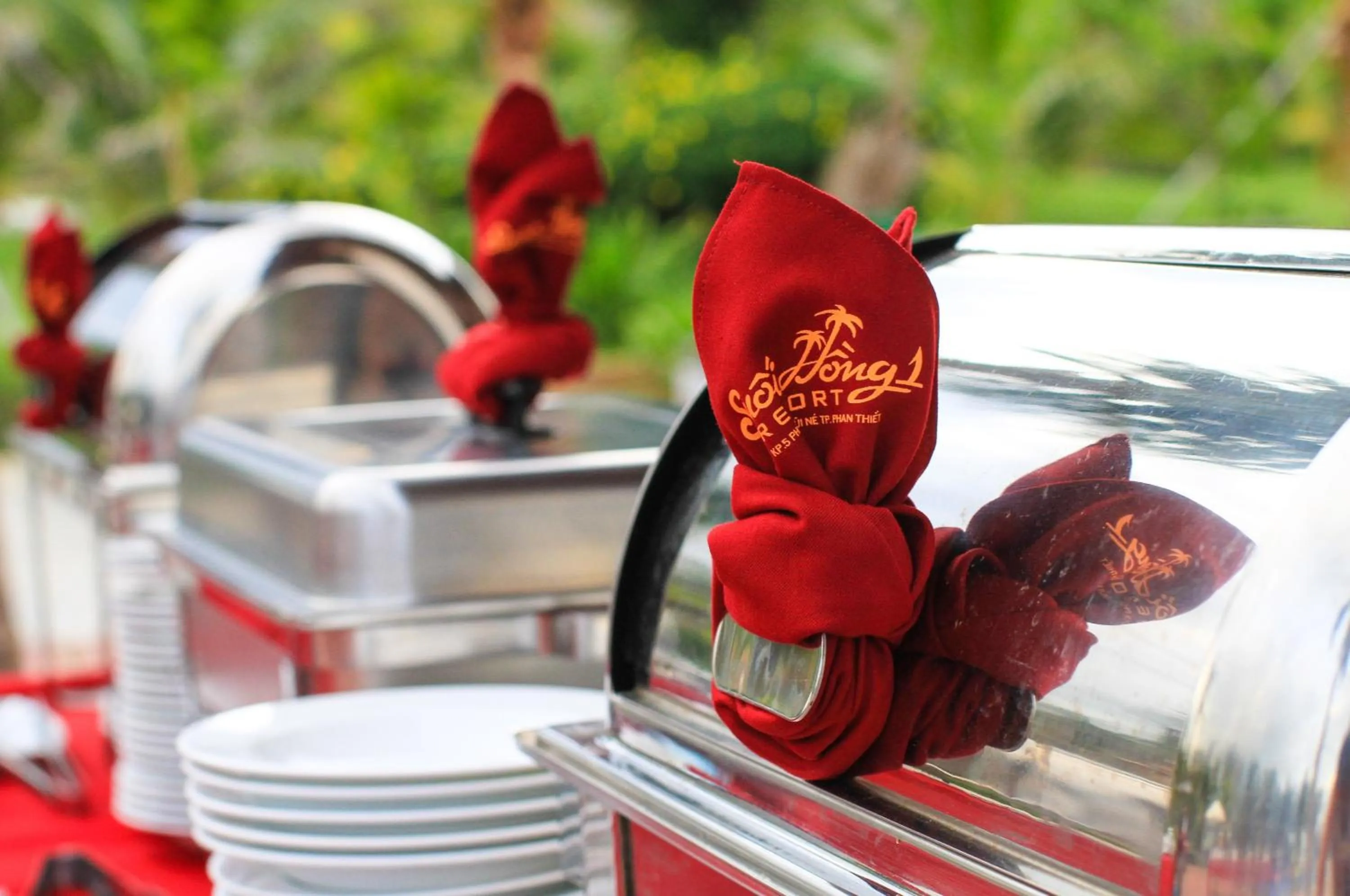 Food close-up in Suoi Hong Resort