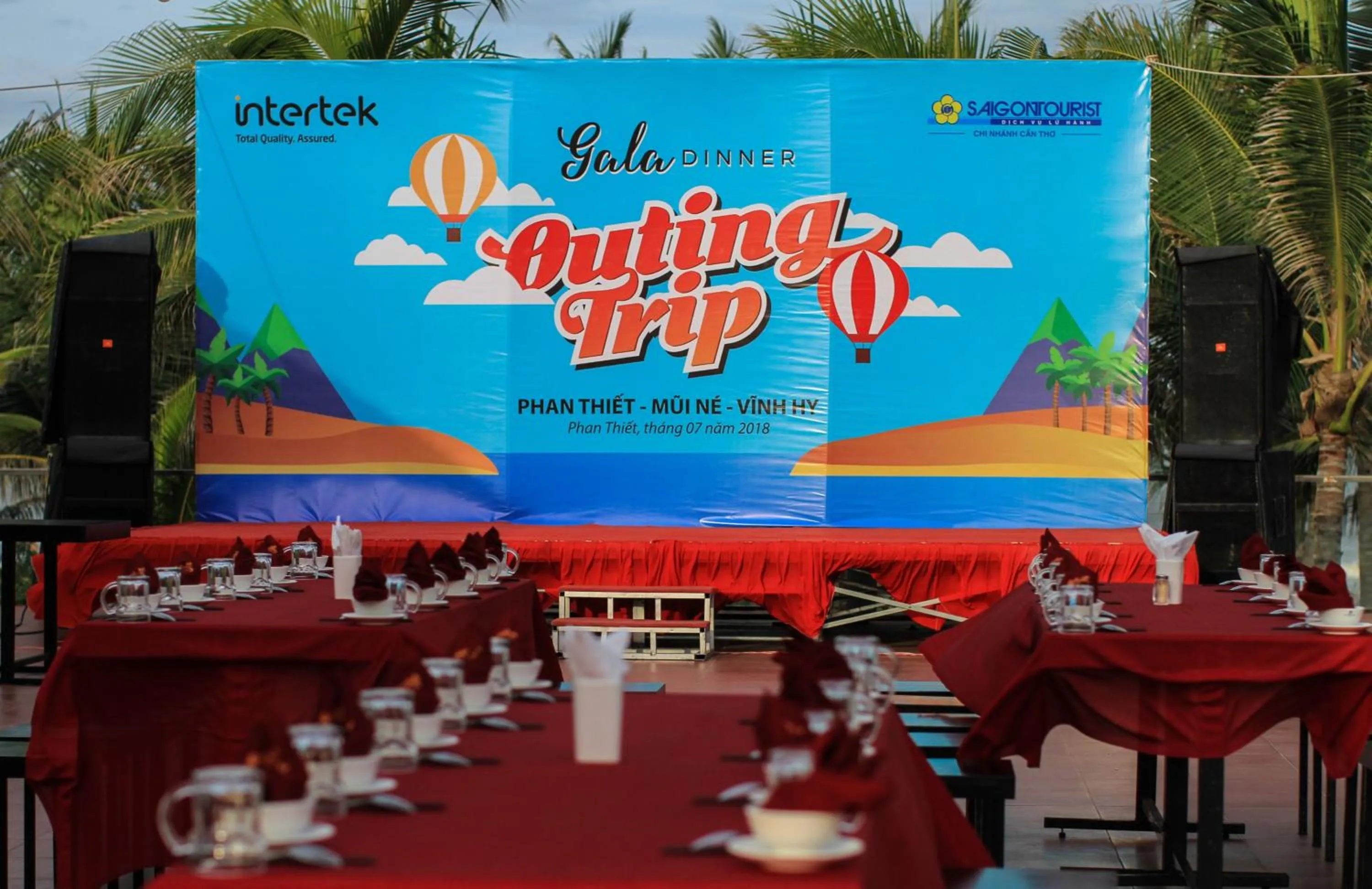 BBQ facilities in Suoi Hong Resort