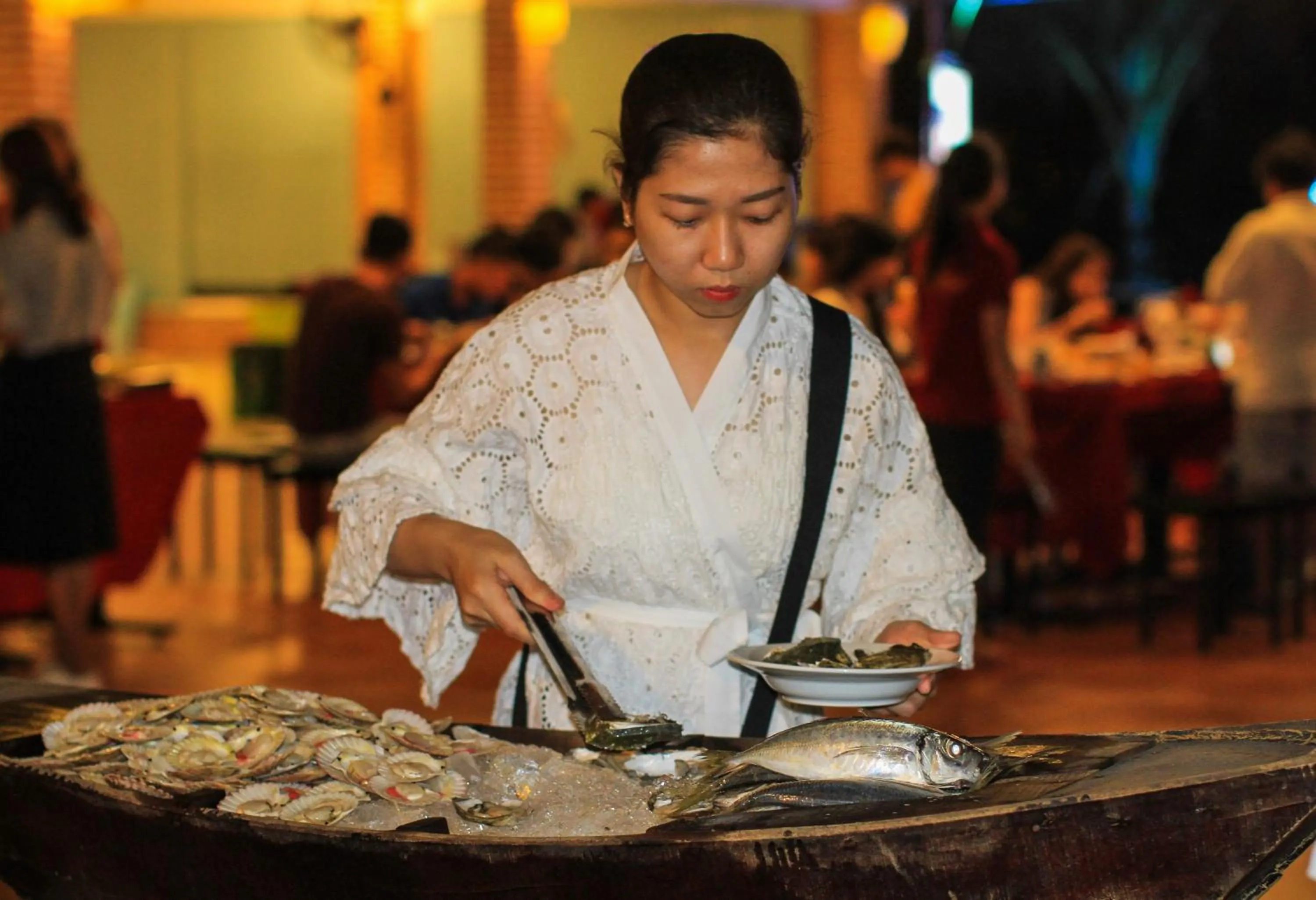 BBQ facilities in Suoi Hong Resort