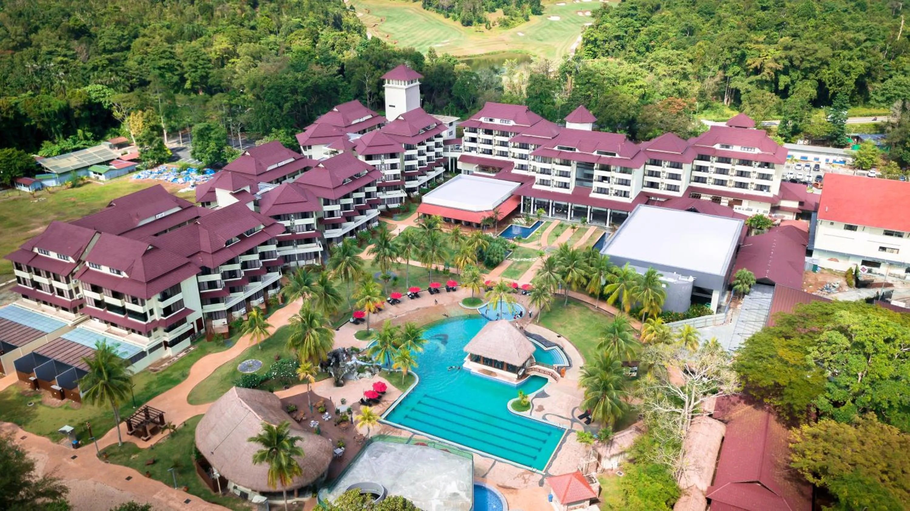 Property building in Sand & Sandals Desaru Beach Resort & Spa