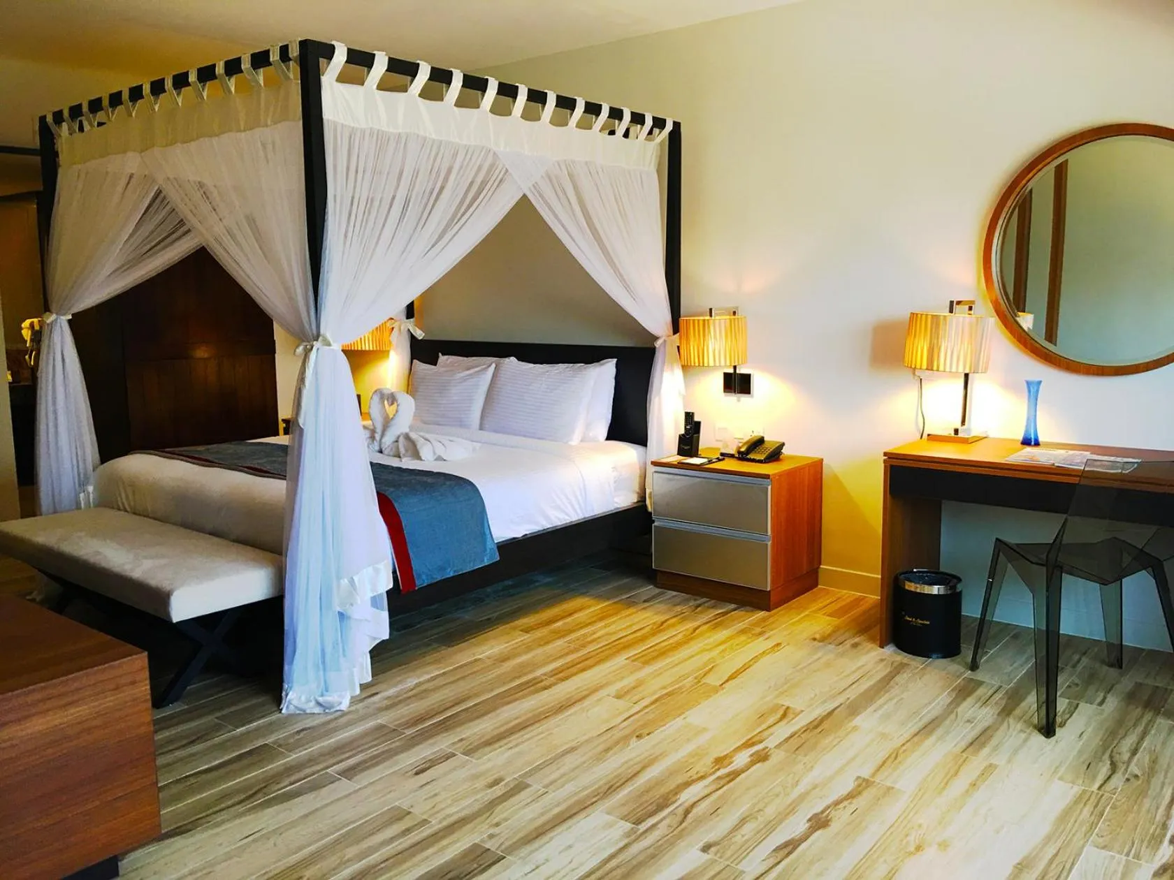 Bed in Sand & Sandals Desaru Beach Resort & Spa