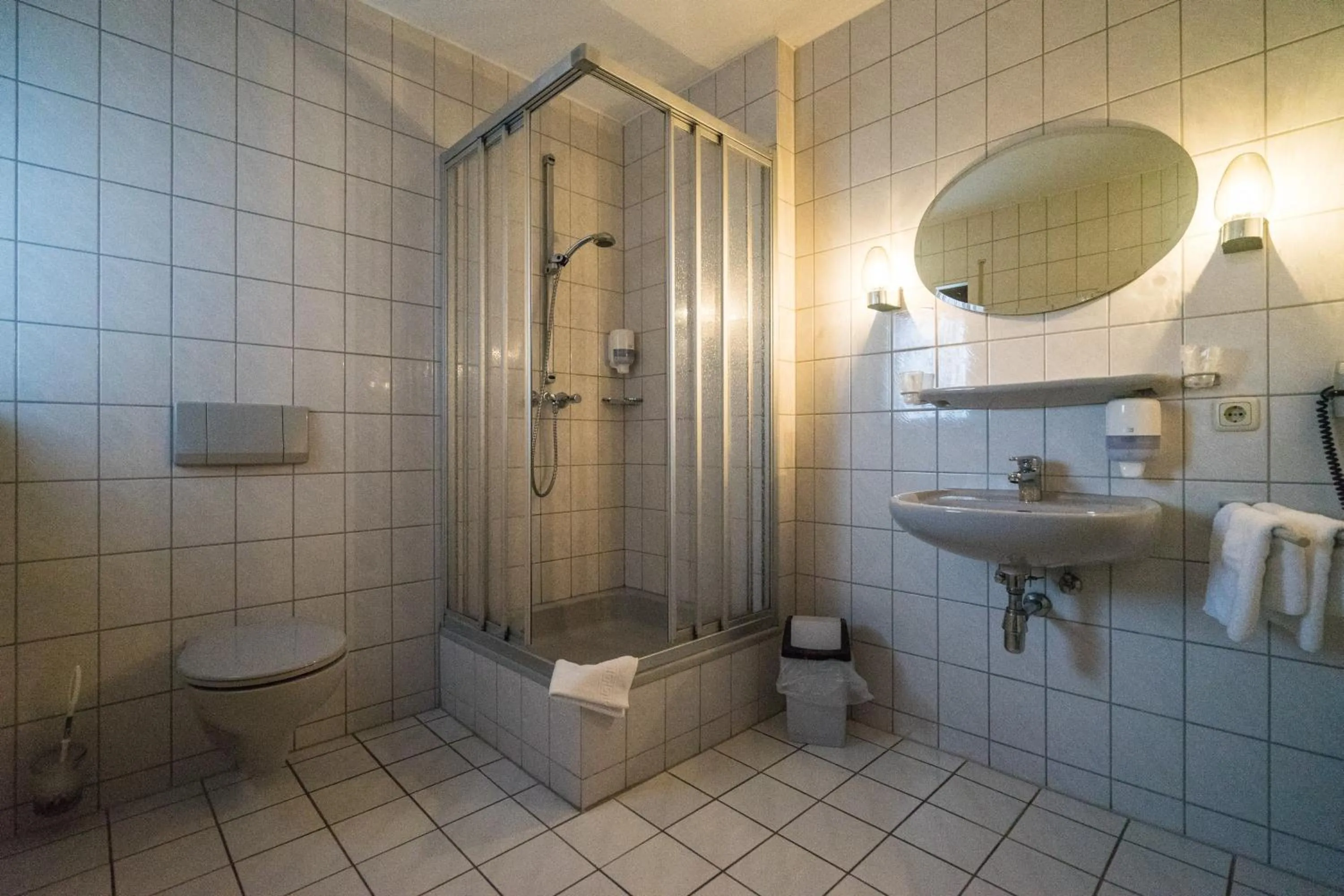 Bathroom in Hotel Zur Post