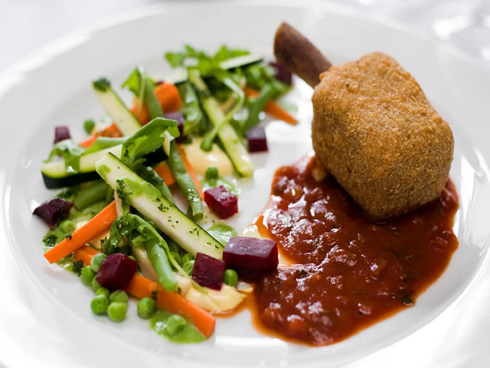 Food close-up in Hotel Constancja