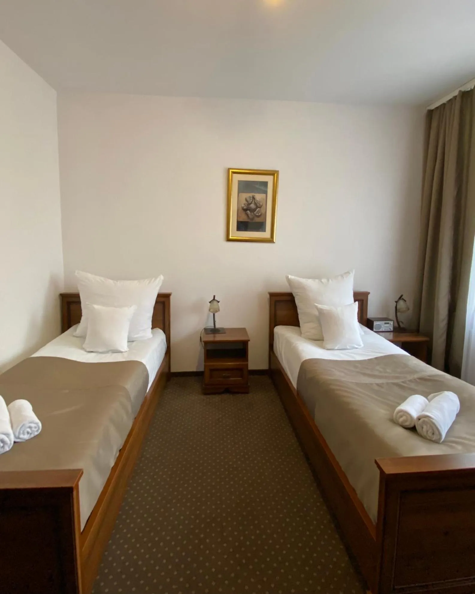 towels, Bed in Hotel Constancja