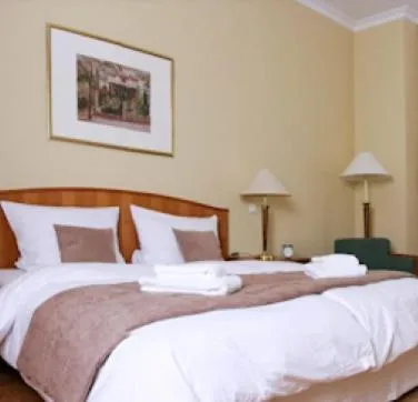 Bed in Fründts Hotel