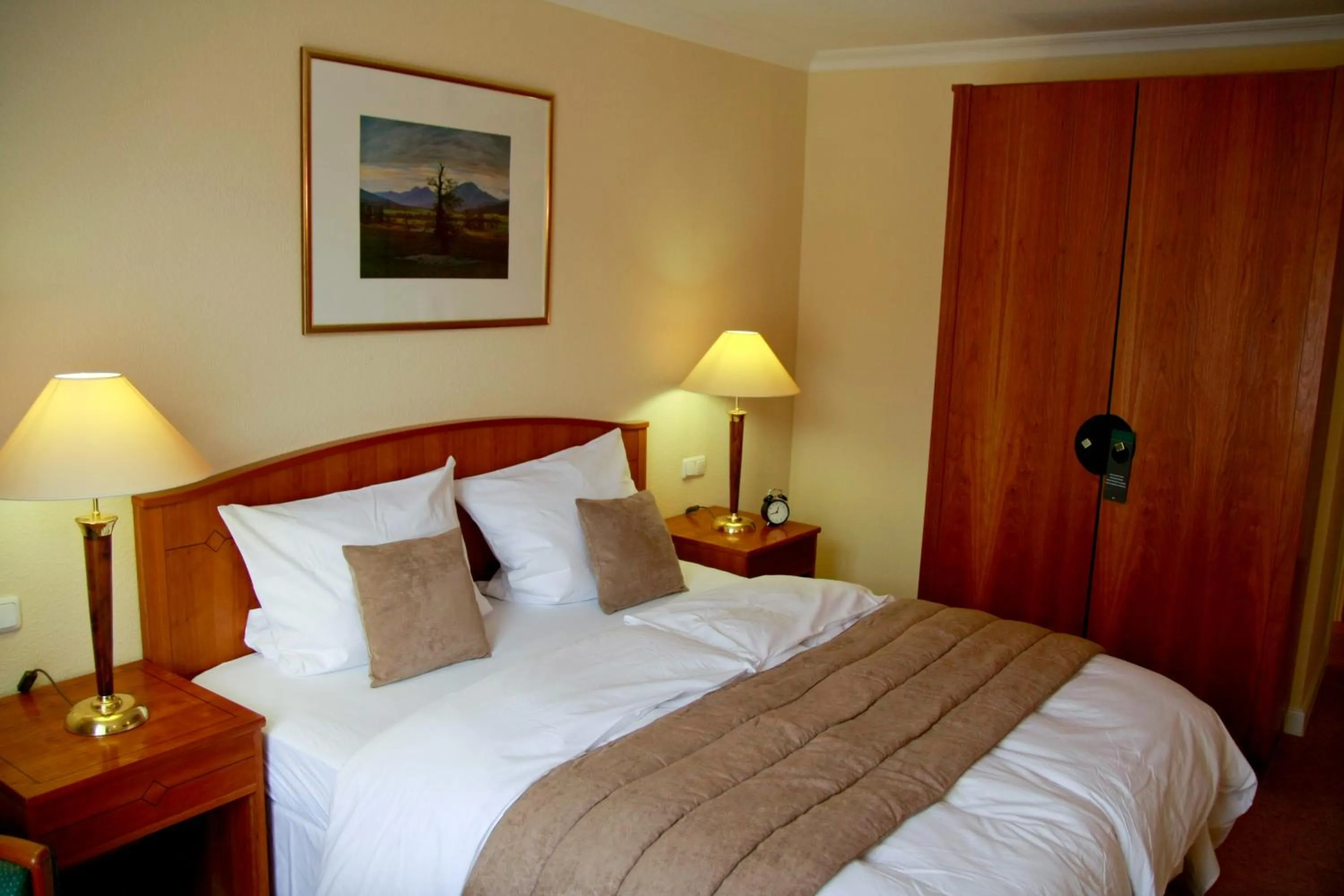 Bed in Fründts Hotel