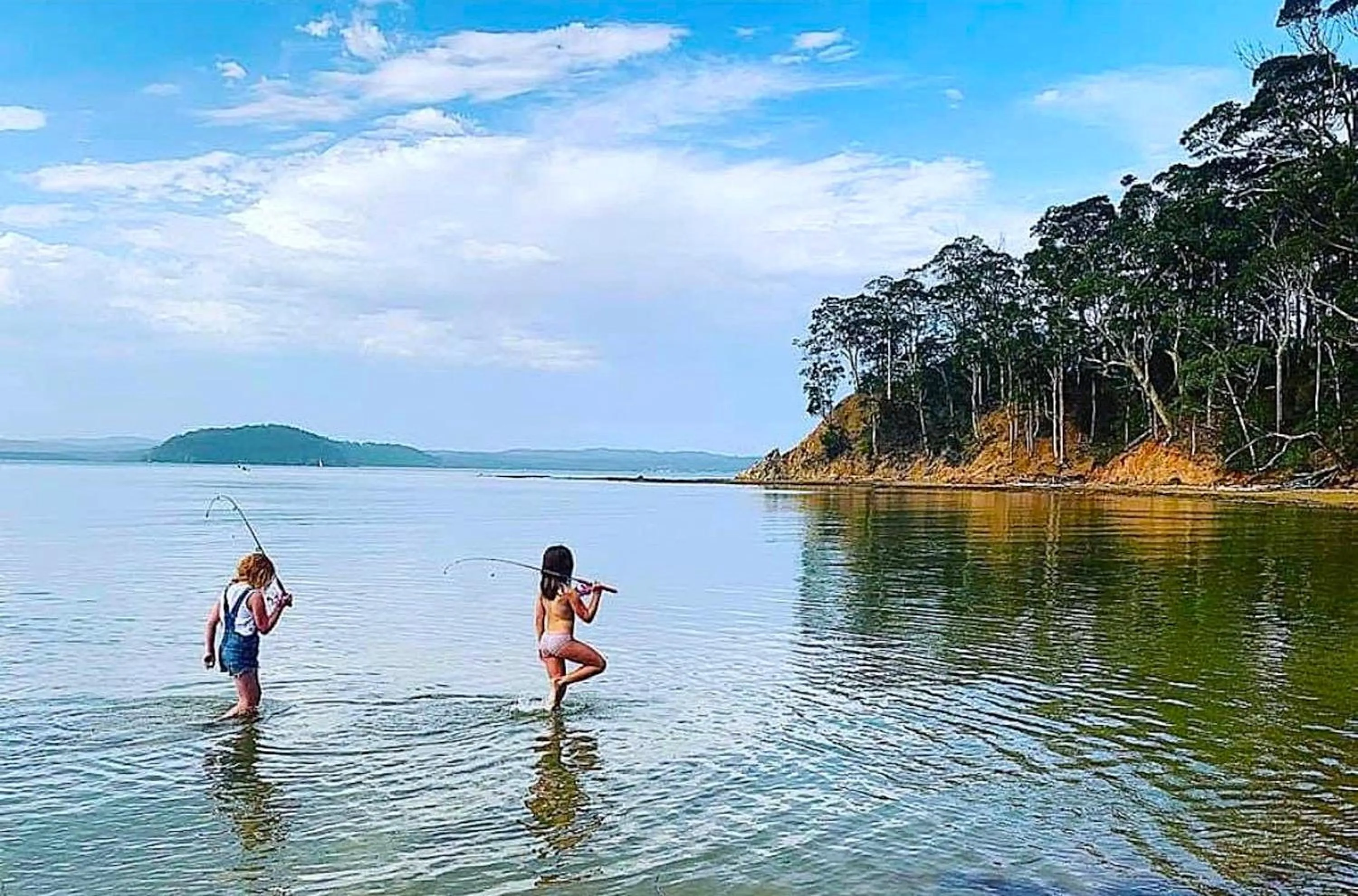 Natural landscape in Clyde View Holiday Park