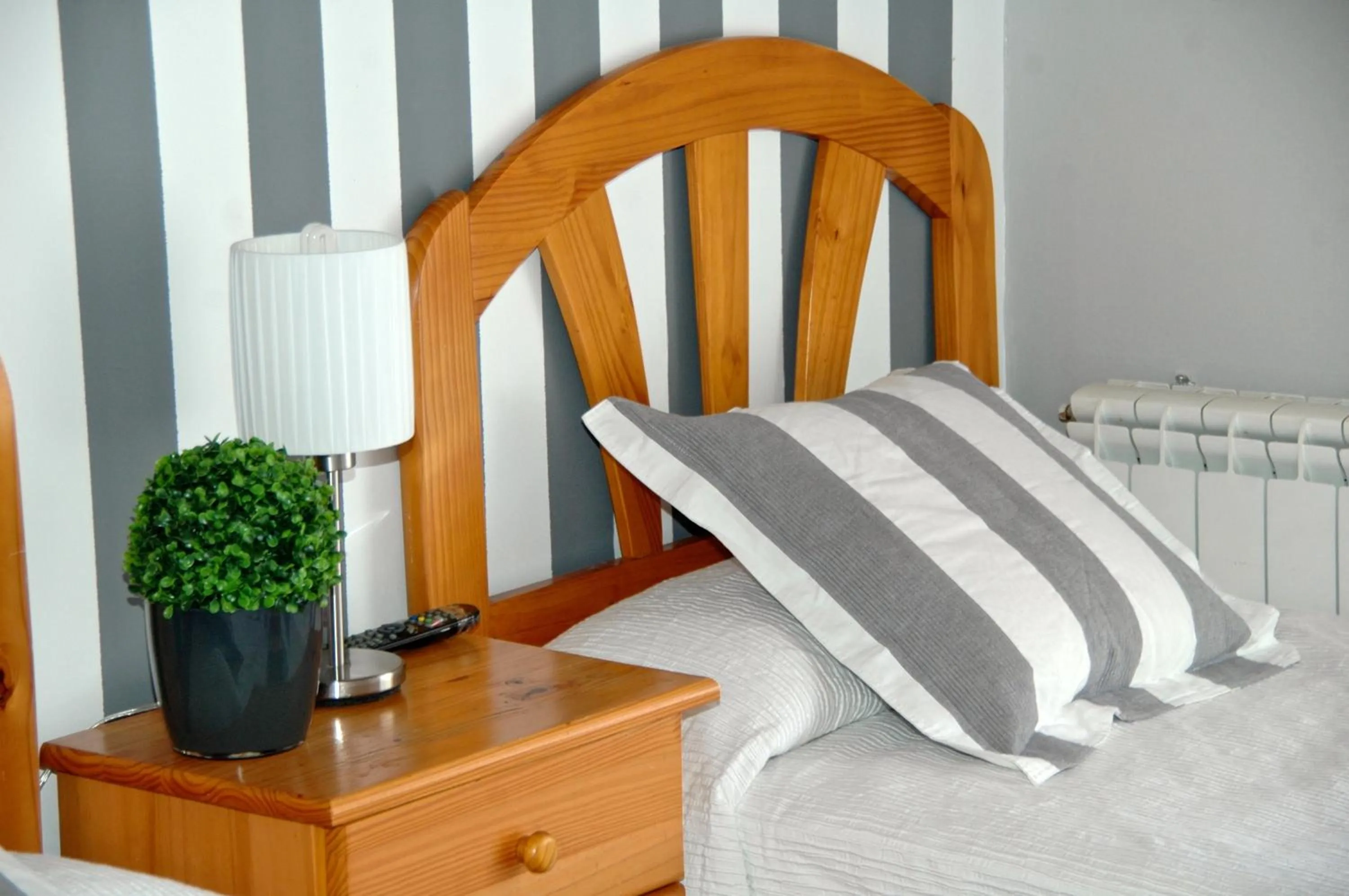 Bed in Hostal Cervantes