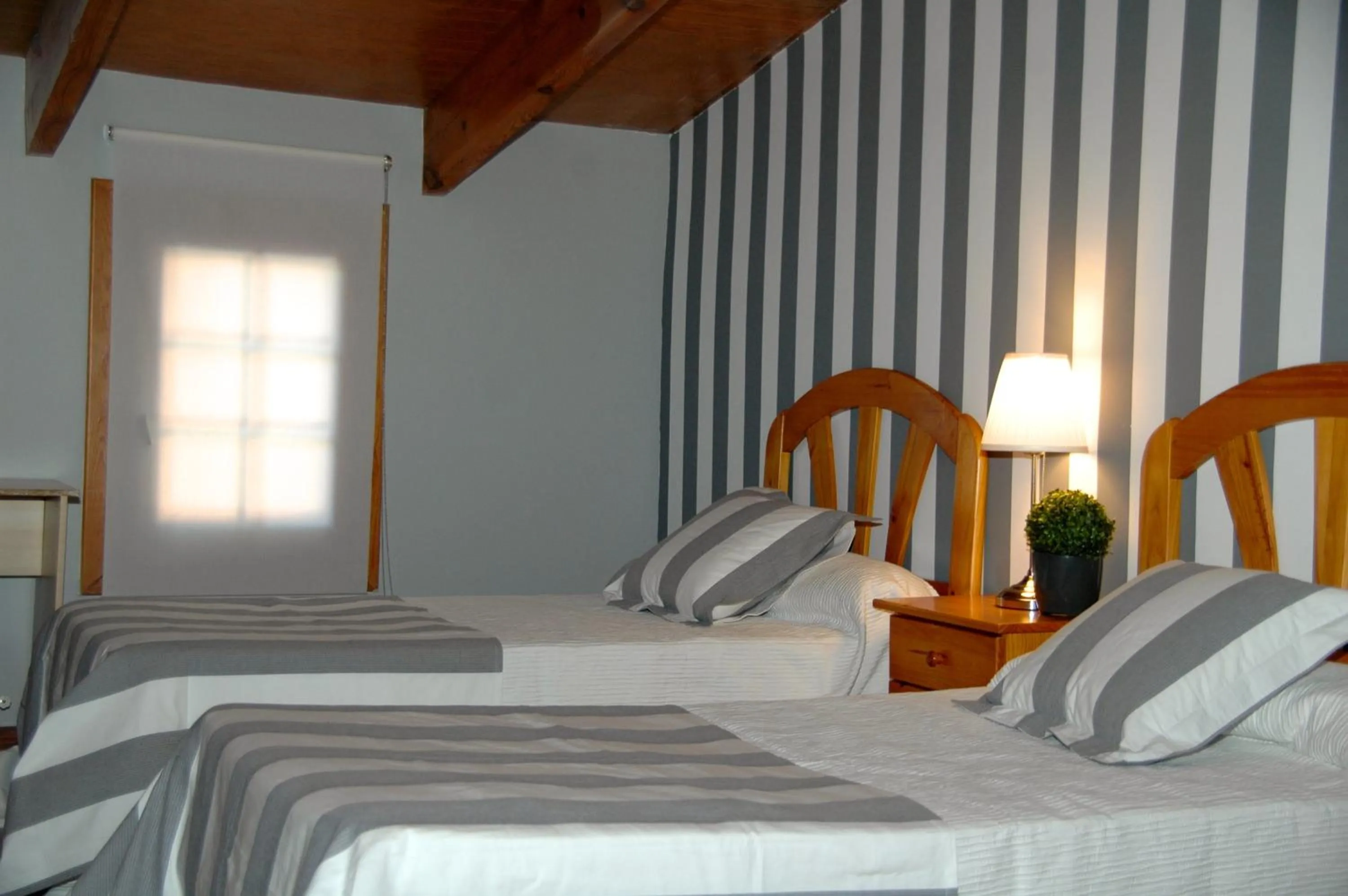 Bed in Hostal Cervantes