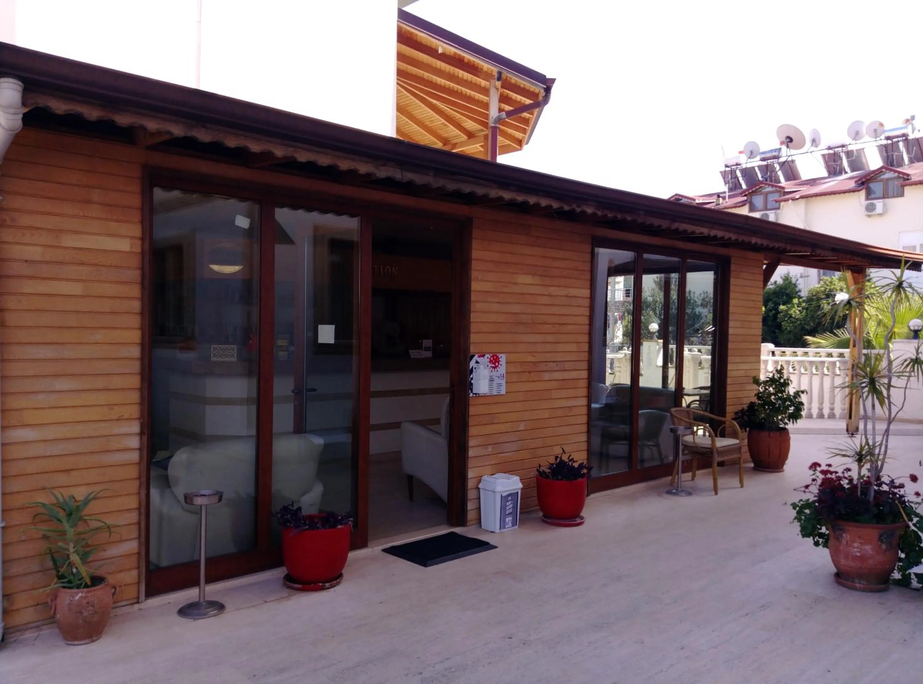 Lobby or reception in Dinara Apart Hotel