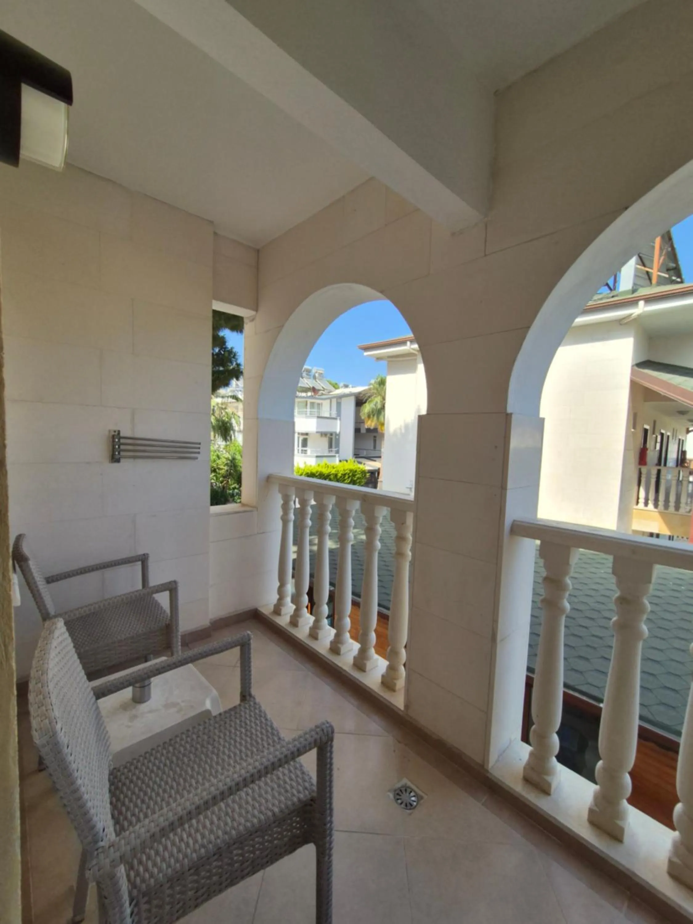 Balcony/Terrace in Dinara Apart Hotel