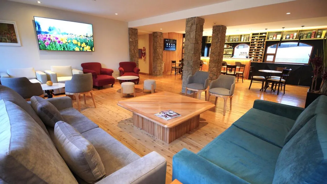 Living room in Destino Sur Hotel & Spa de Montaña