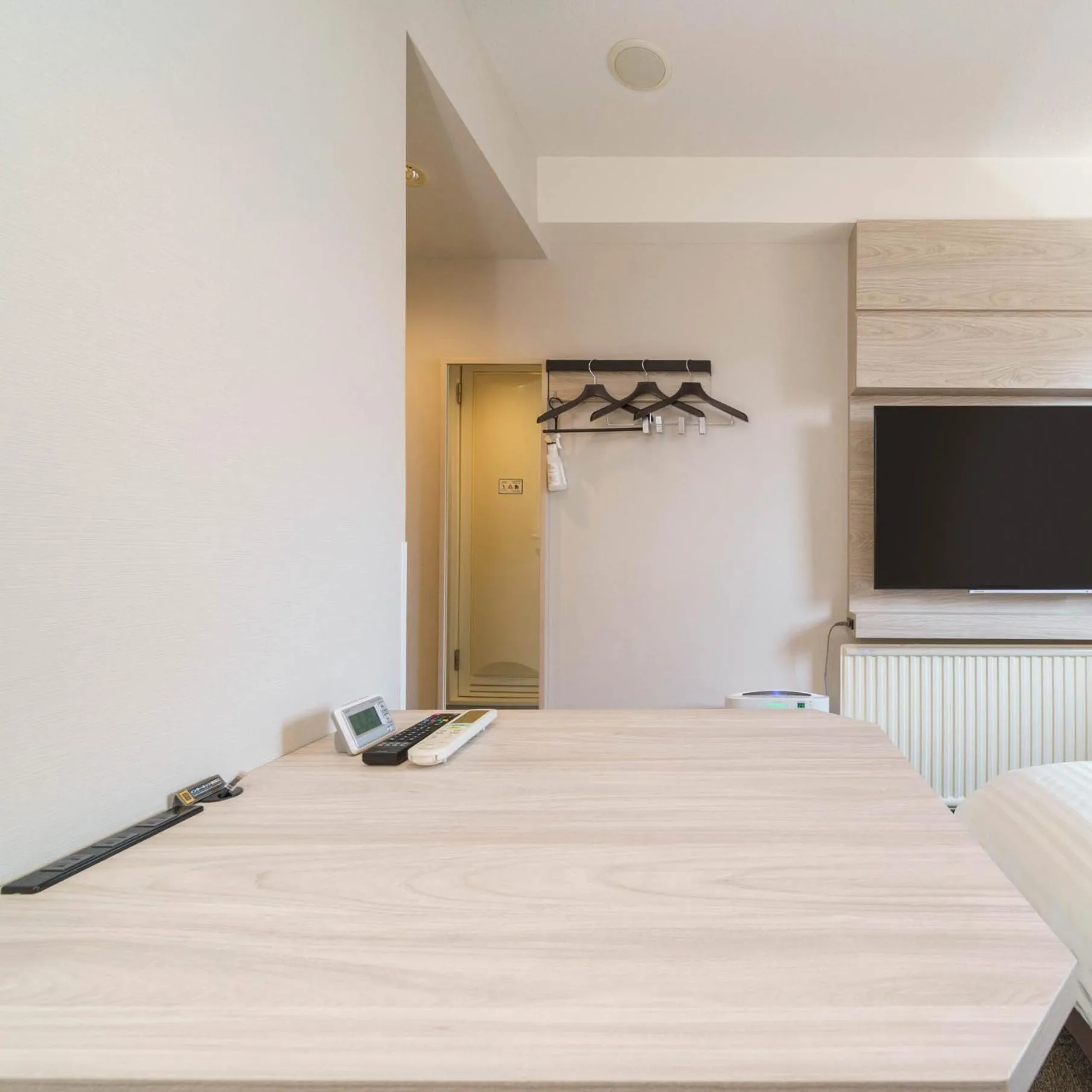 Bed in Super Hotel Kushiro Kurogane