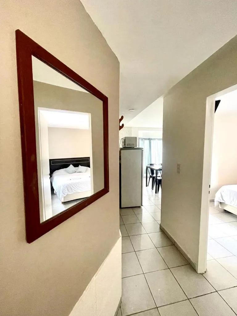 Photo of the whole room, Bed in Antu Mahuida Apartments