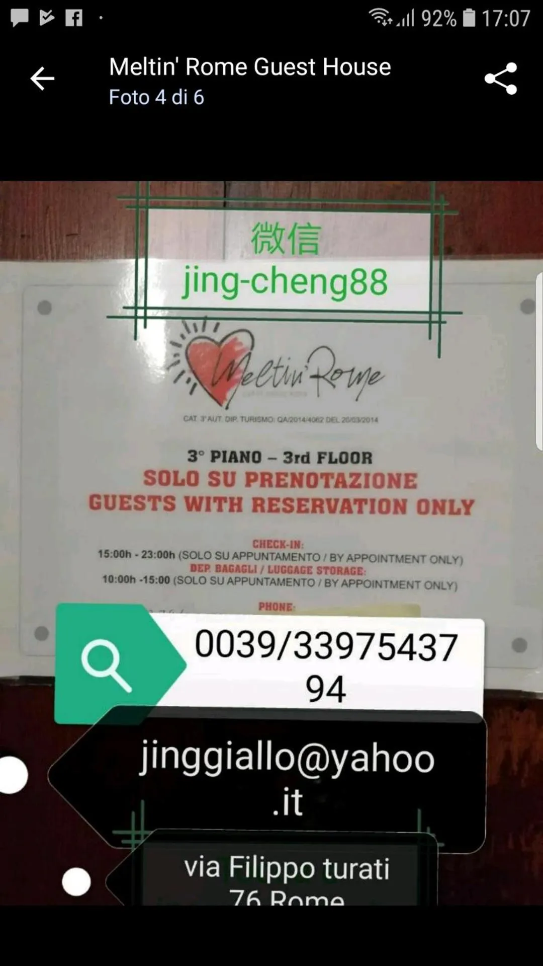 Meltin' Rome Guest House