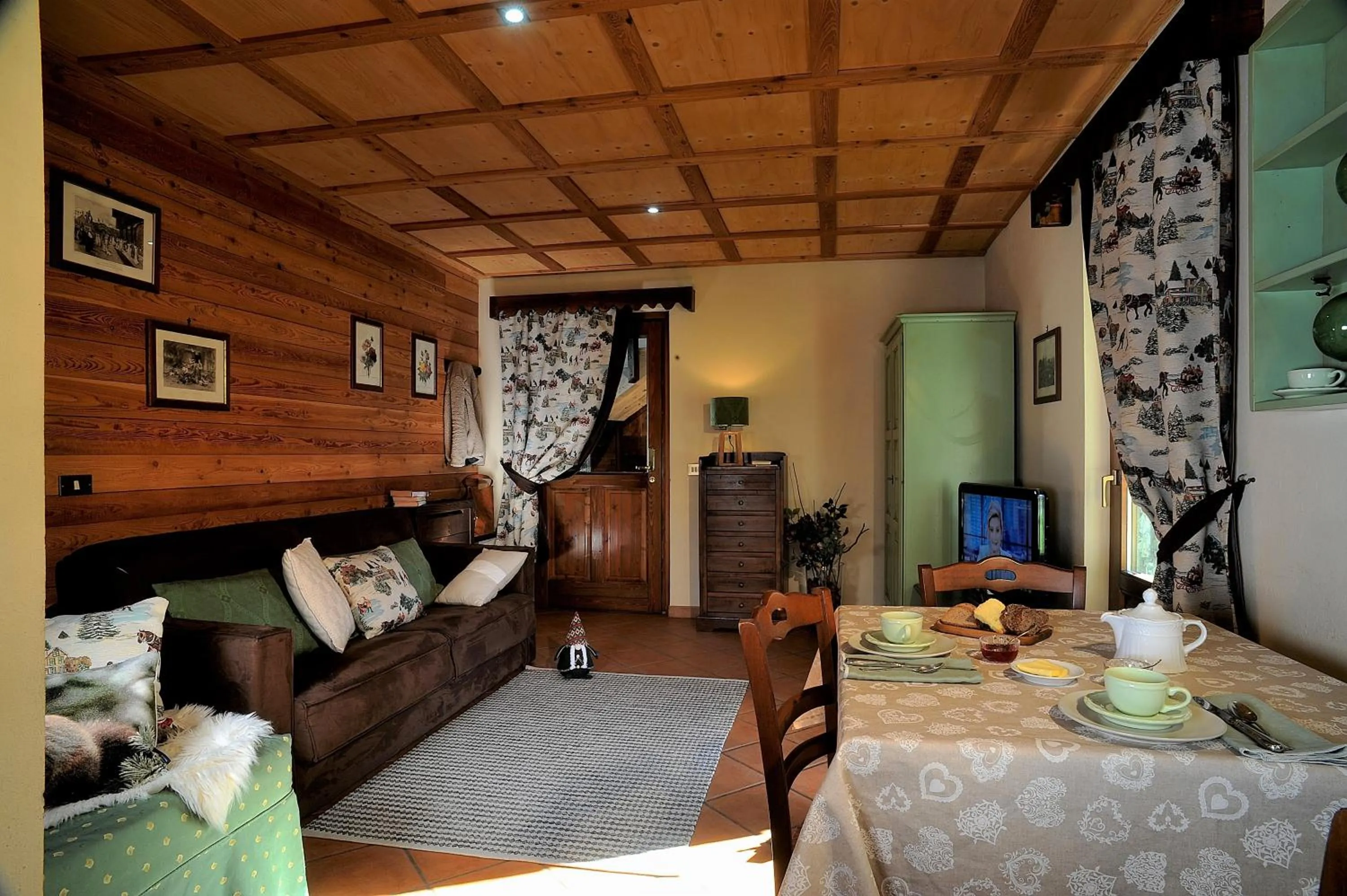 Living room in Residence Foyer D'Antan