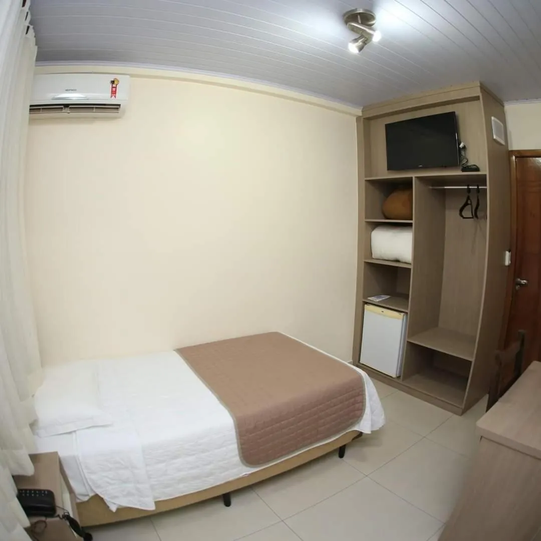 Bed in Luz Hotel Pato Branco