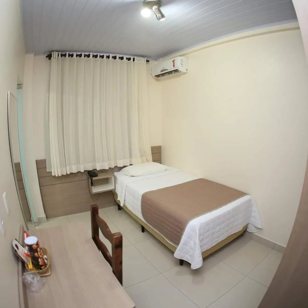 Bed in Luz Hotel Pato Branco