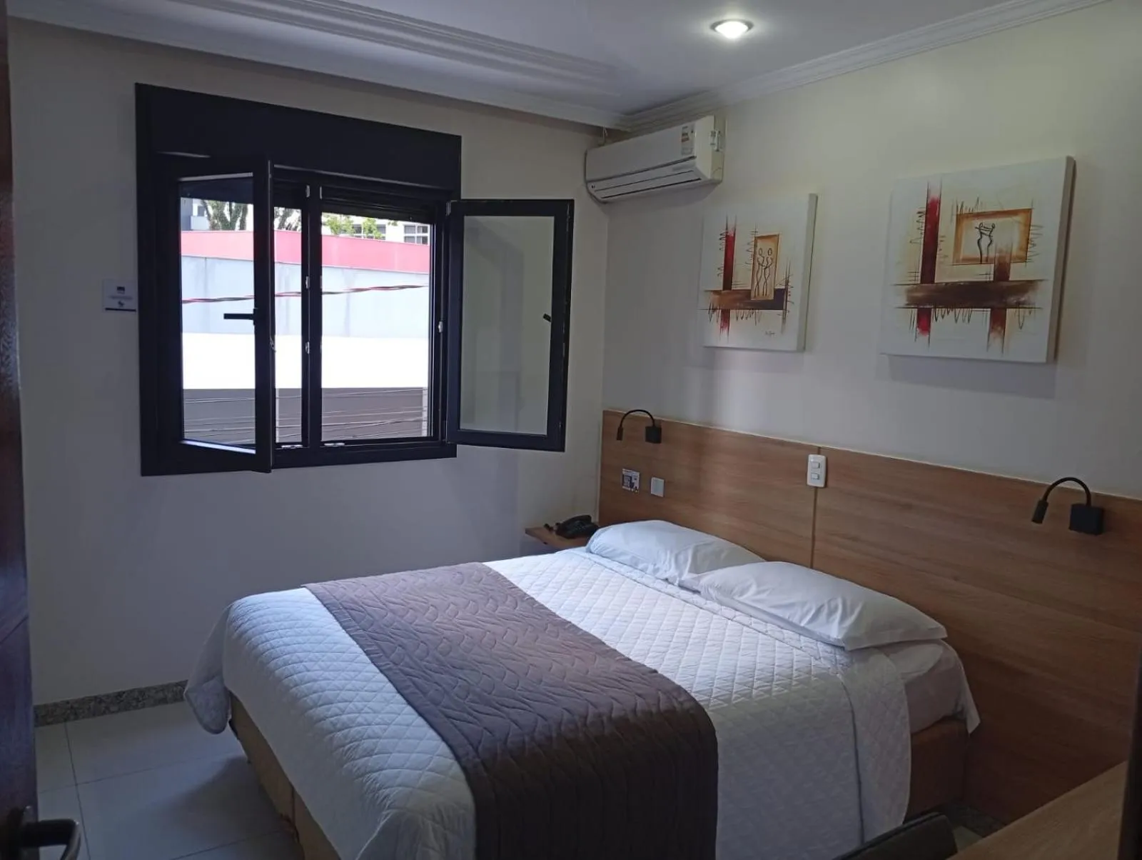 Bedroom, Bed in Luz Hotel Pato Branco