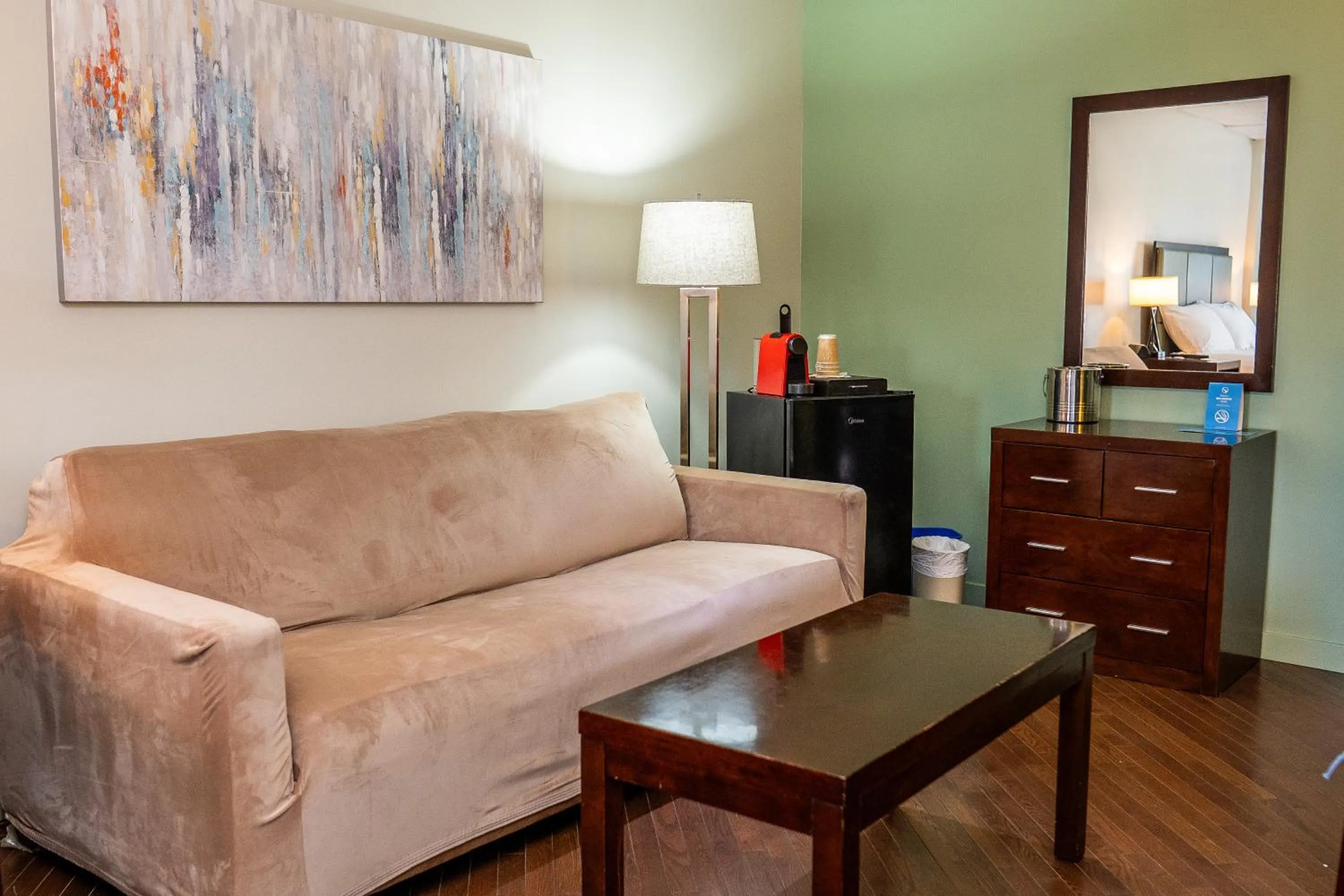 Living room in SKKY Hotel