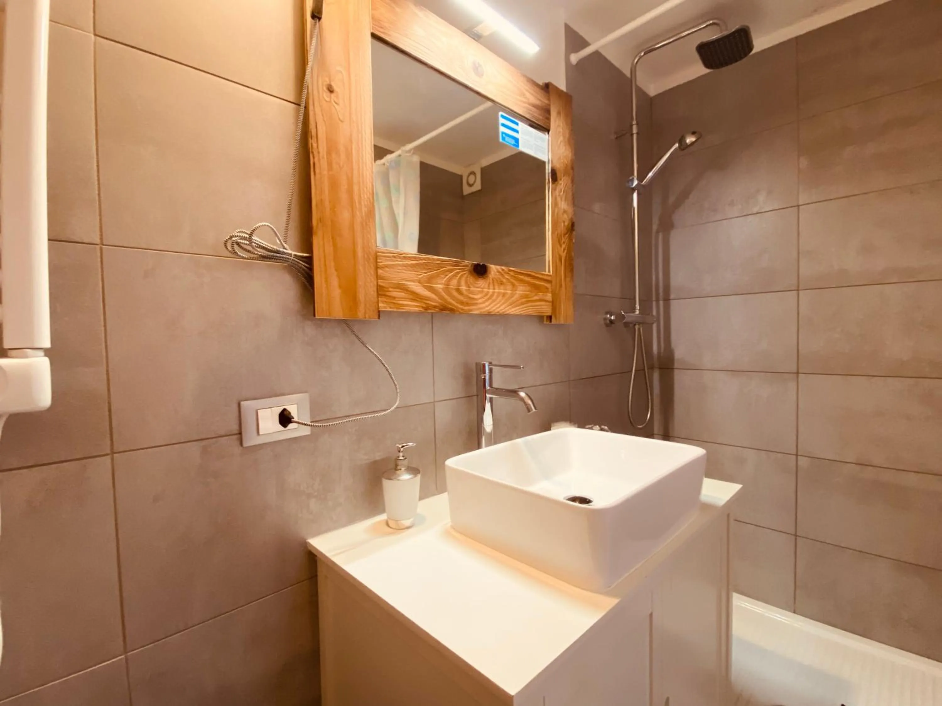 Bathroom in Mountain Lodge Sedrun