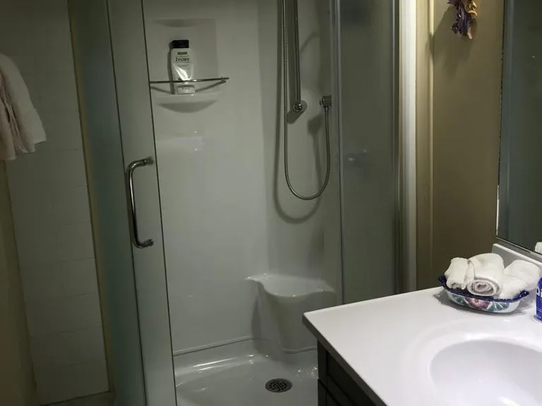 Bathroom in Gite Chute Couette Cafe