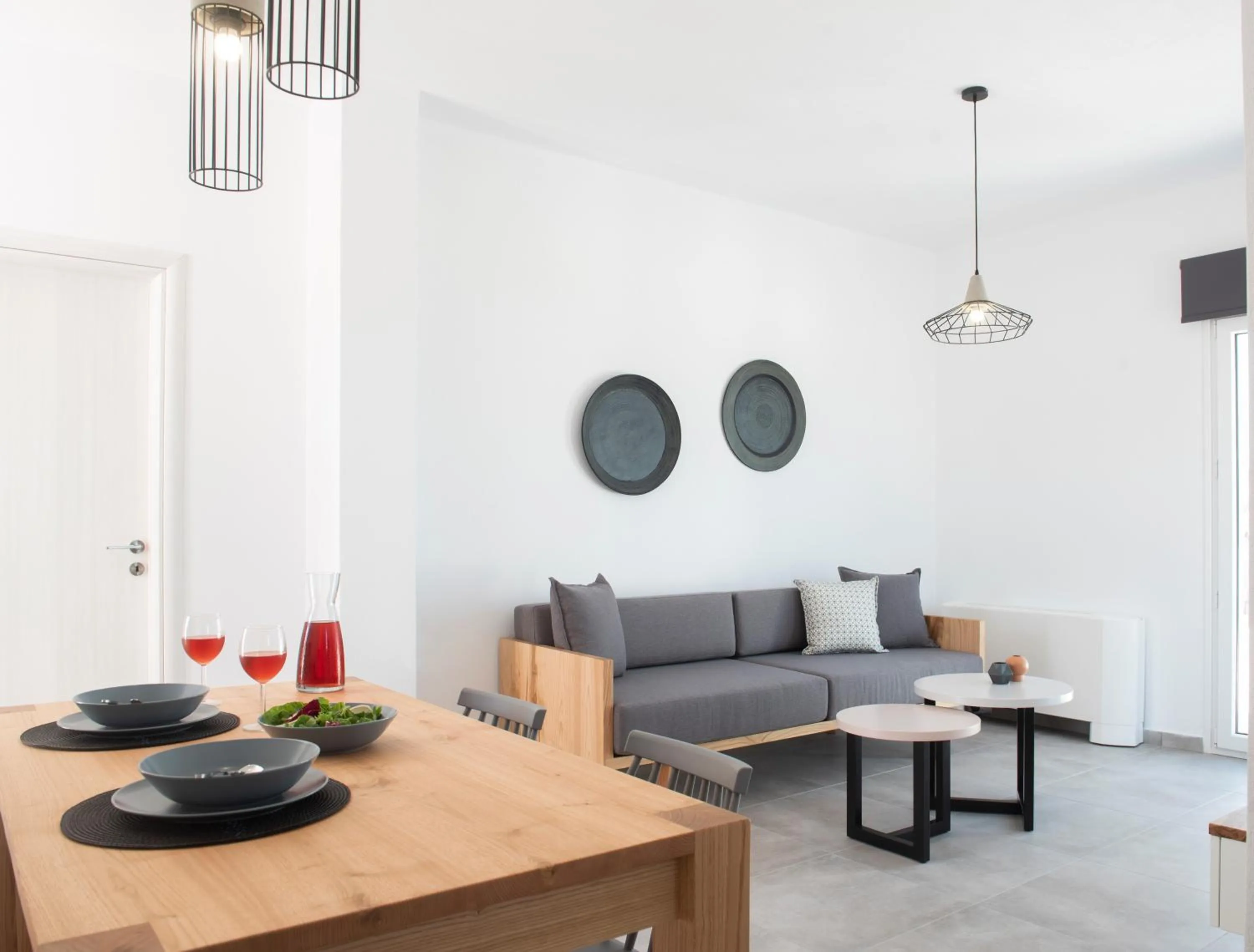 Living room in Valery Suites