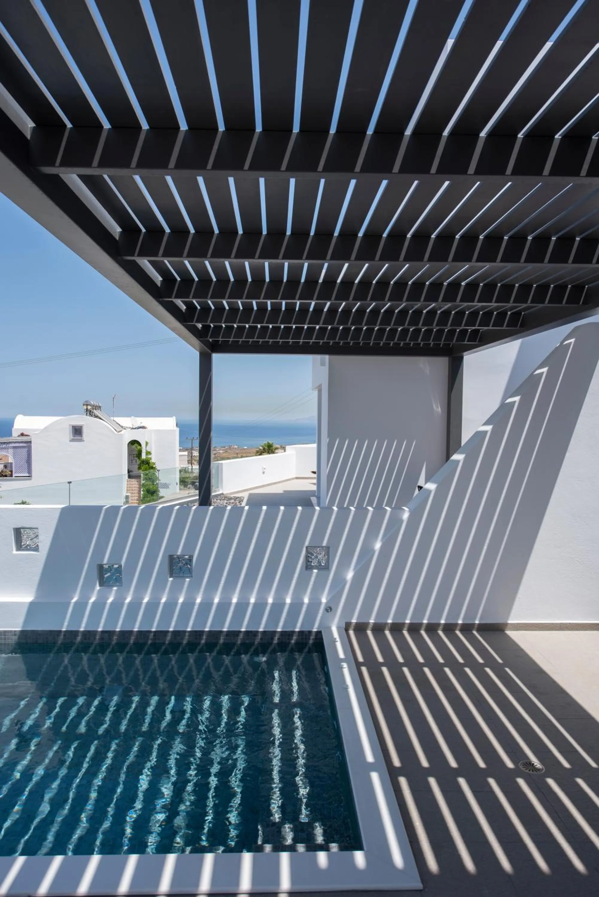 Swimming pool in Valery Suites