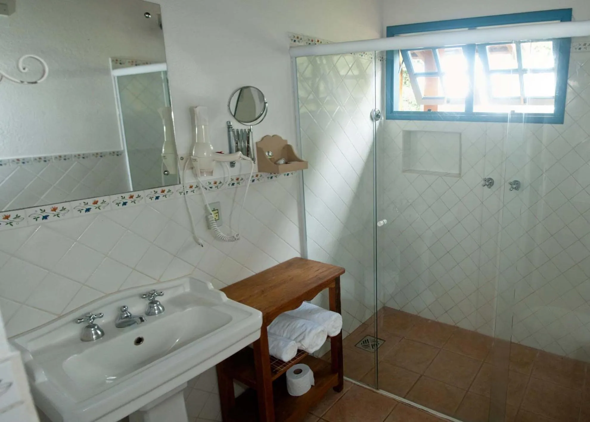 Bathroom in Pousada do Quilombo