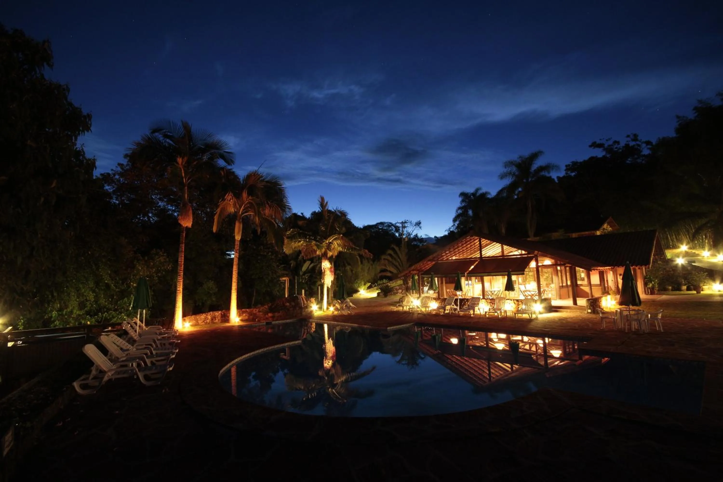 Swimming pool in Pousada do Quilombo