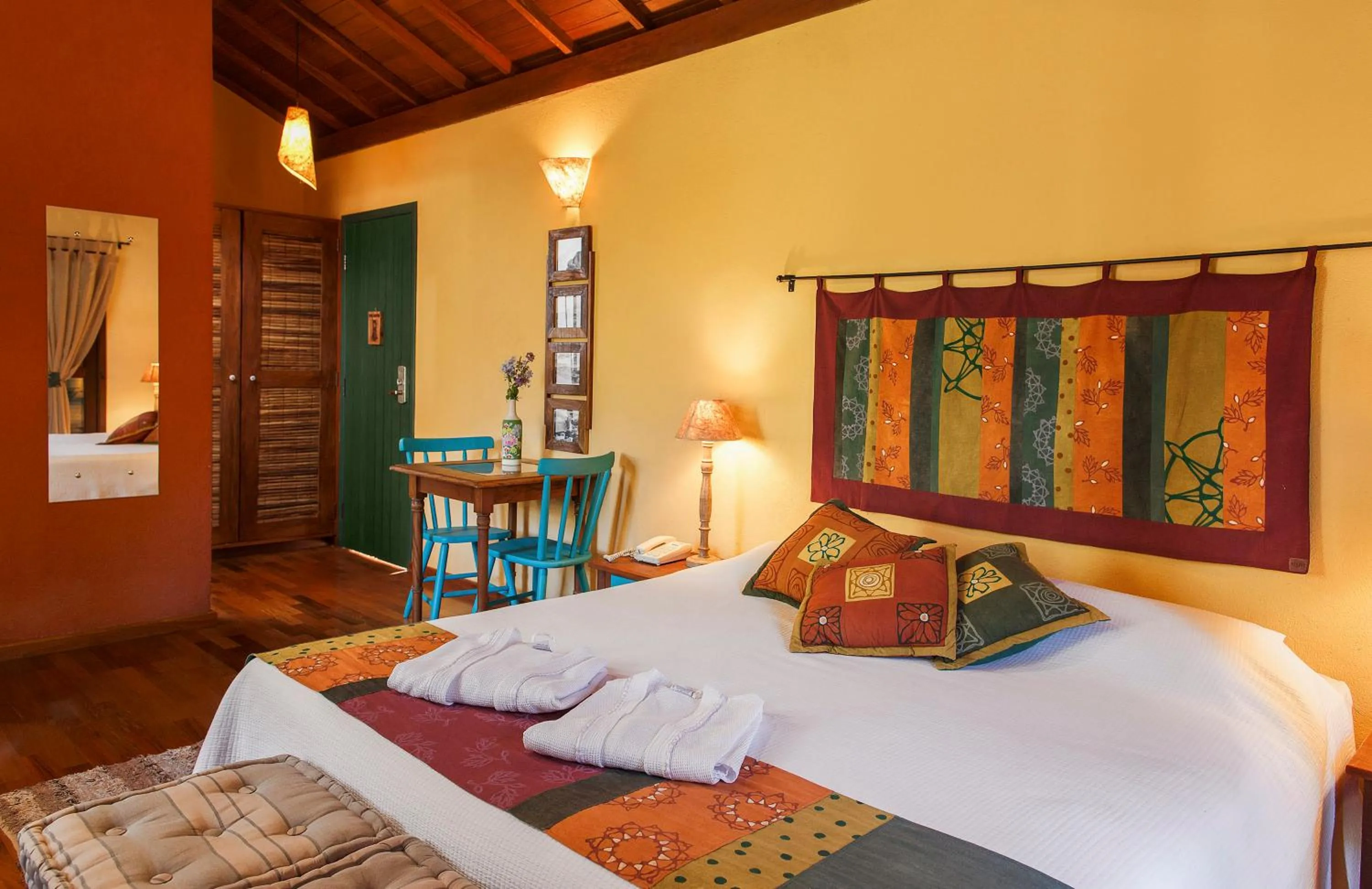 Photo of the whole room, Bed in Pousada do Quilombo