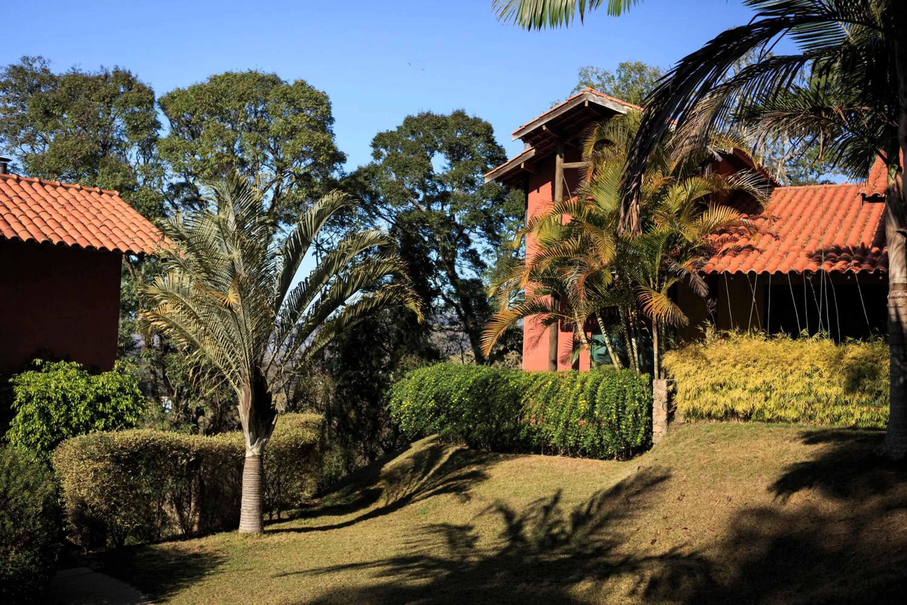Garden view in Pousada do Quilombo