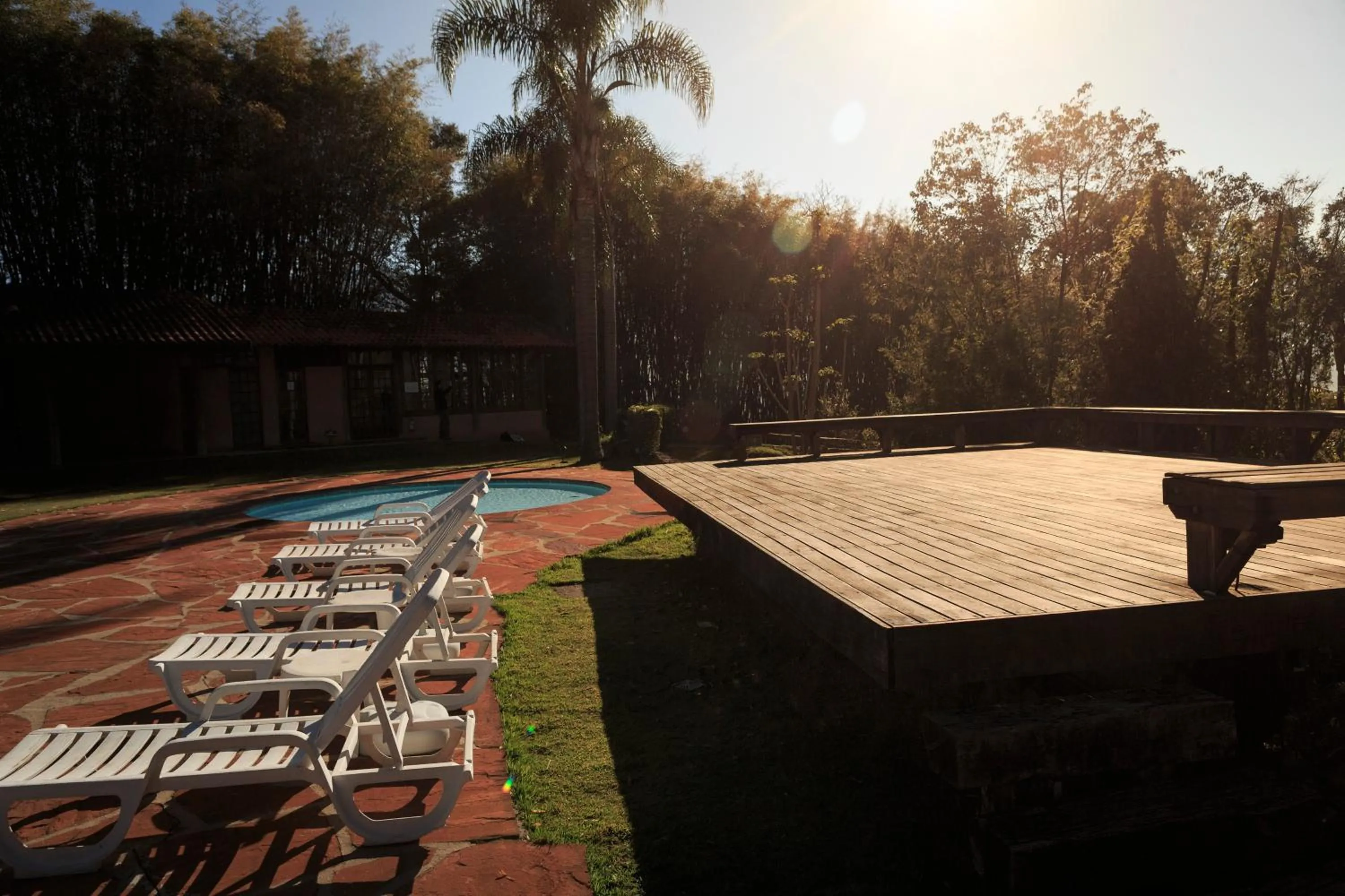 Swimming pool in Pousada do Quilombo
