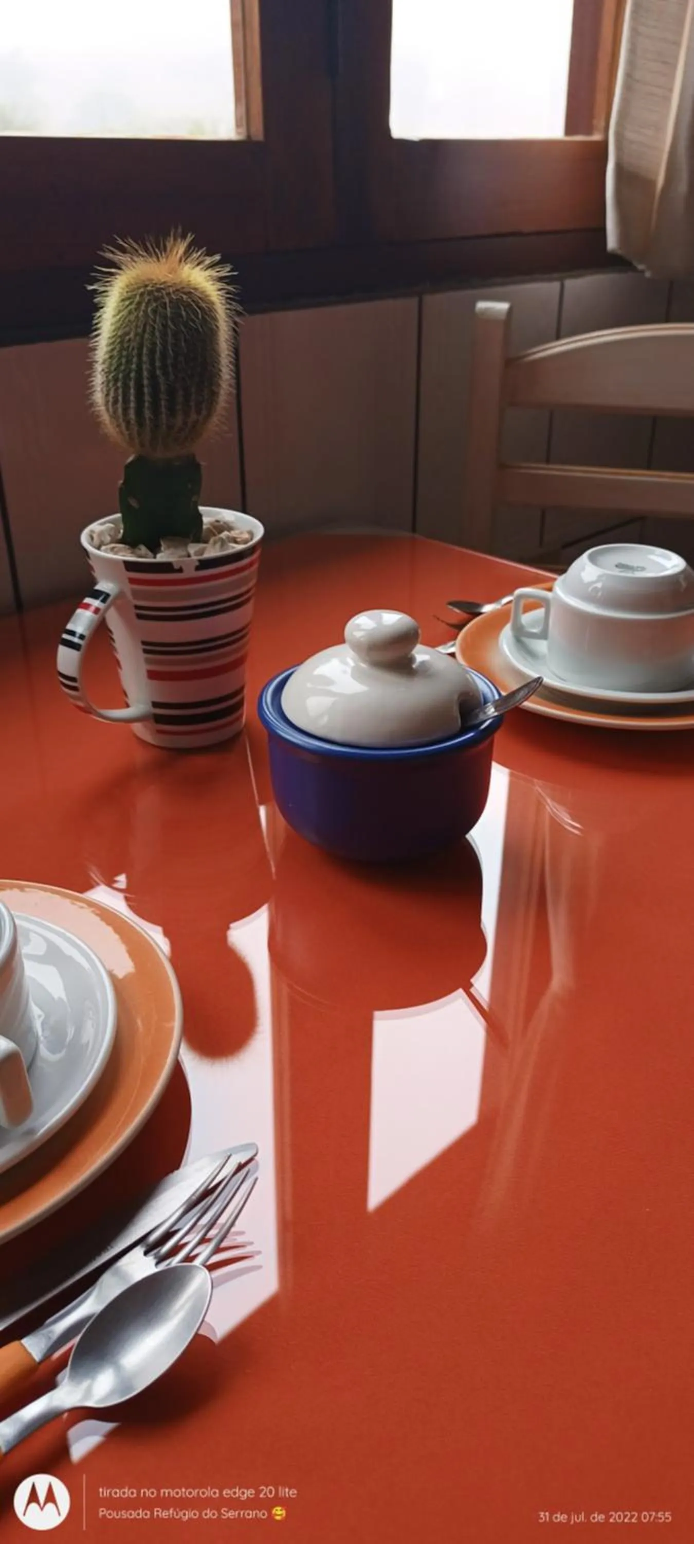 Breakfast in Pousada Refugio do Serrano