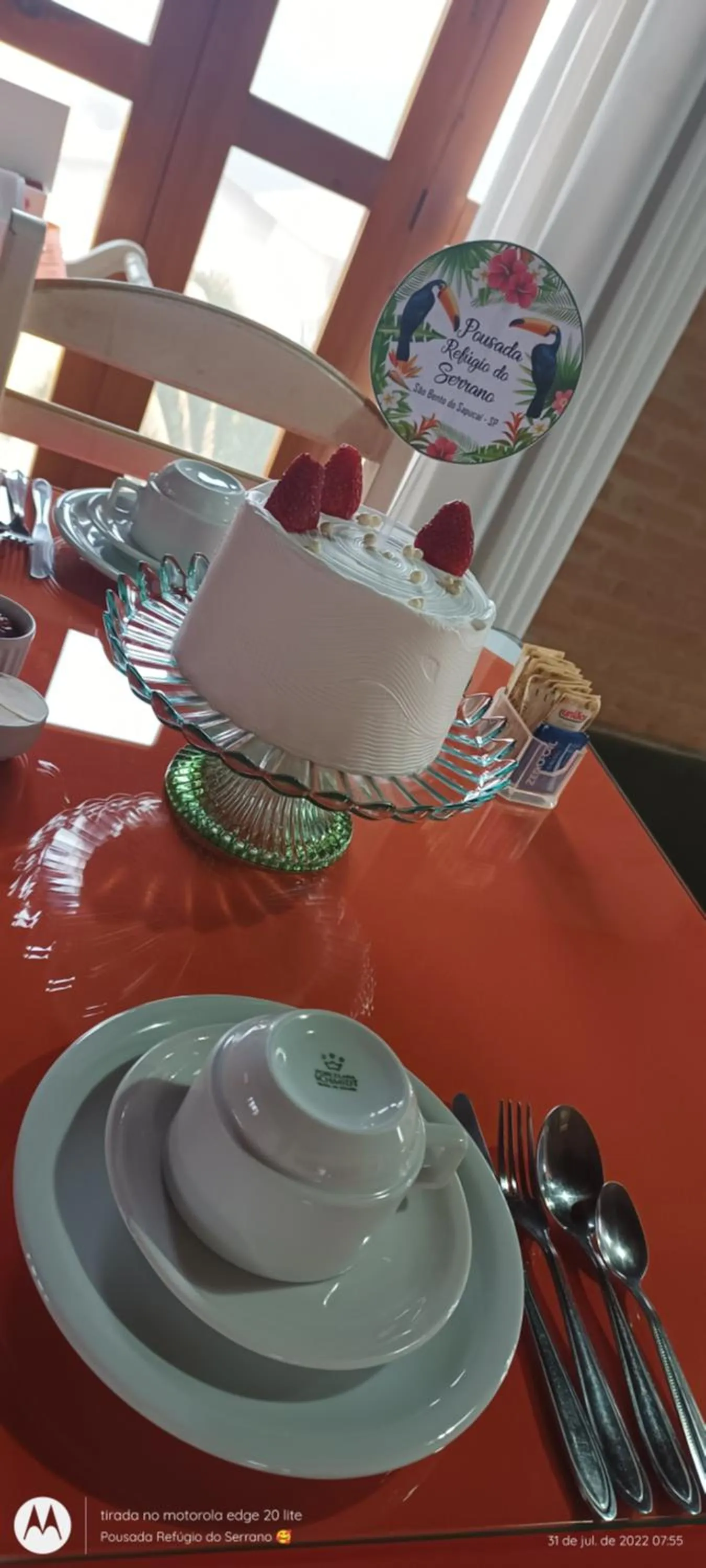 Food in Pousada Refugio do Serrano