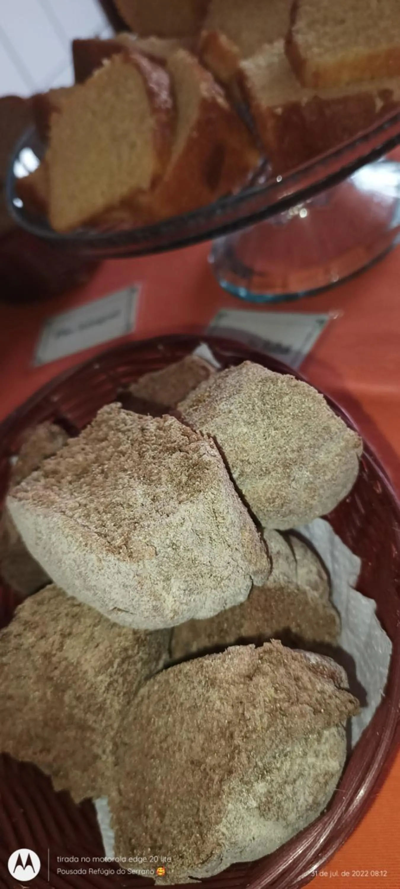 Breakfast in Pousada Refugio do Serrano