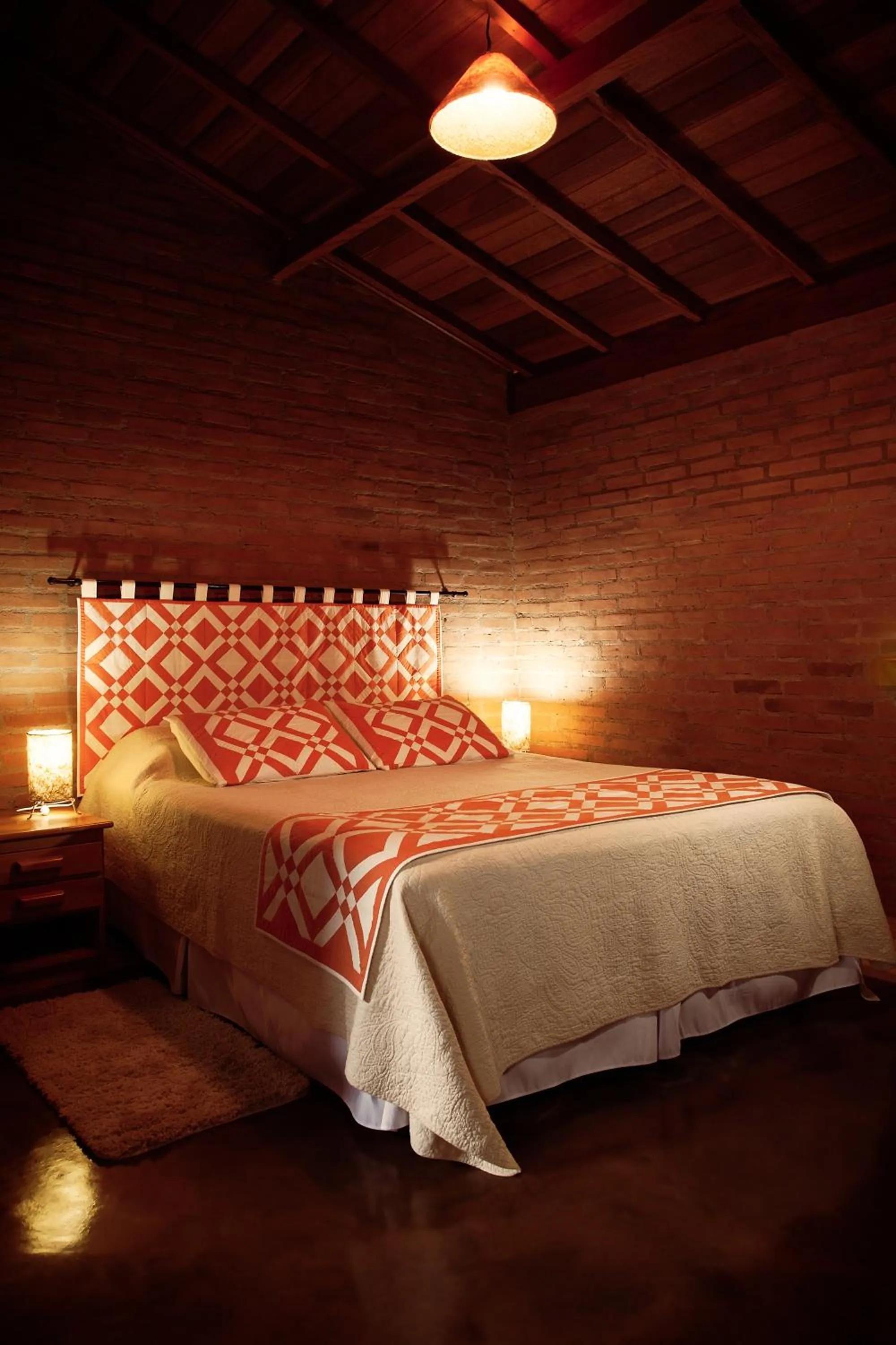 Photo of the whole room, Bed in Pousada Refugio do Serrano