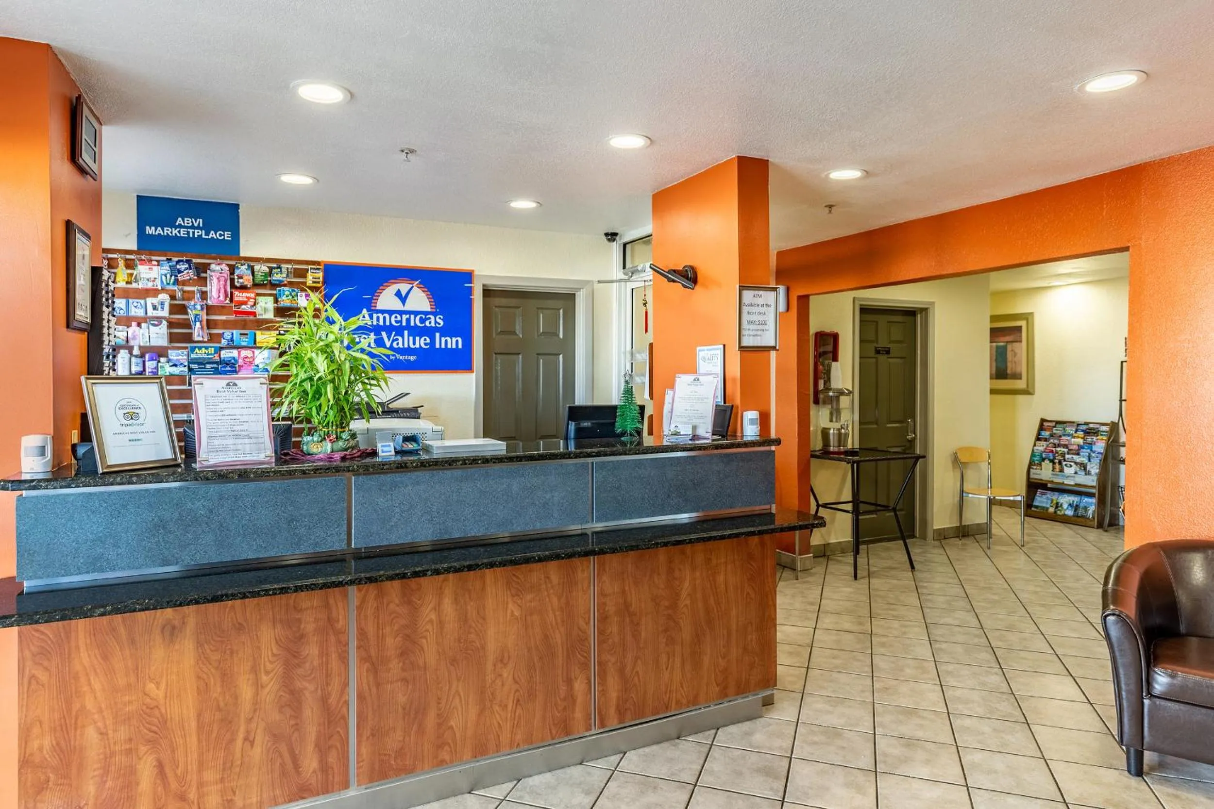 Lobby or reception in Americas Best Value Inn - Temple